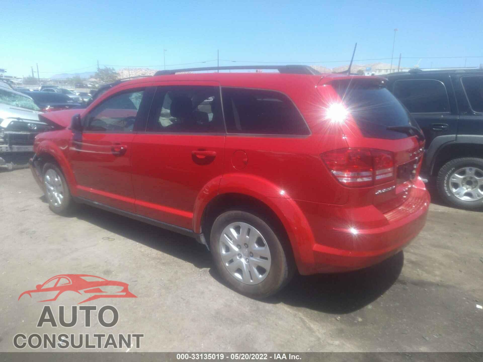 DODGE JOURNEY 2020 - 3C4PDCAB2LT261092