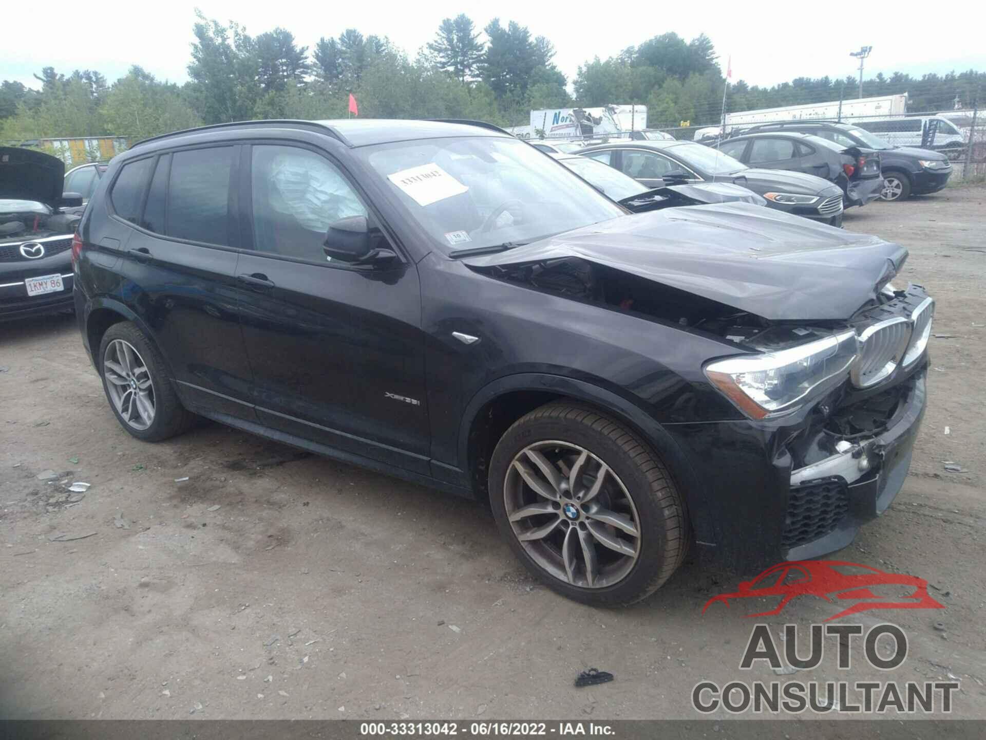 BMW X3 2017 - 5UXWX7C59H0S18552