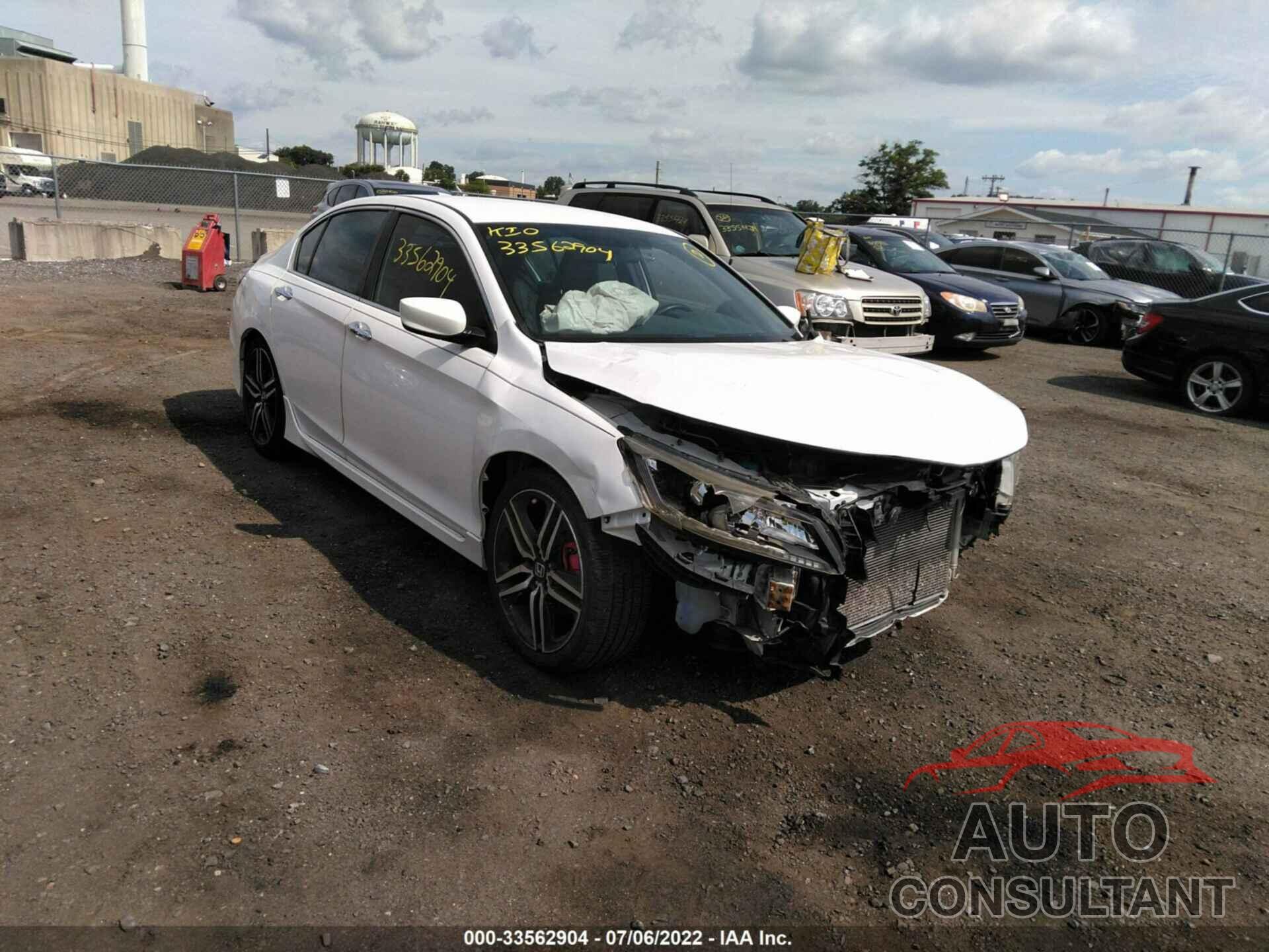 HONDA ACCORD SEDAN 2016 - 1HGCR2F51GA143093