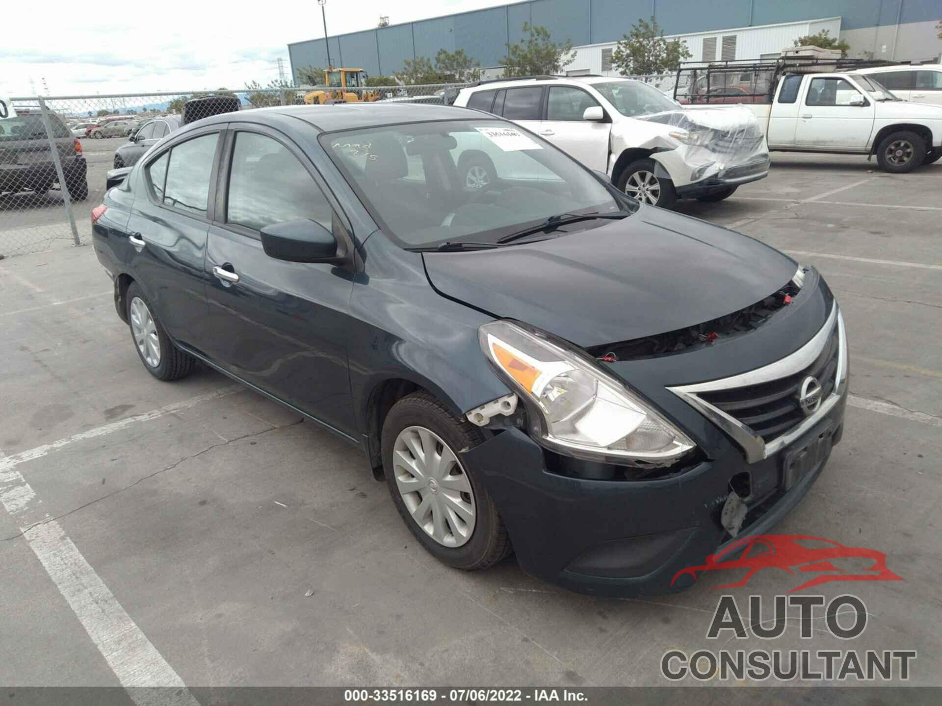 NISSAN VERSA 2016 - 3N1CN7APXGL880370
