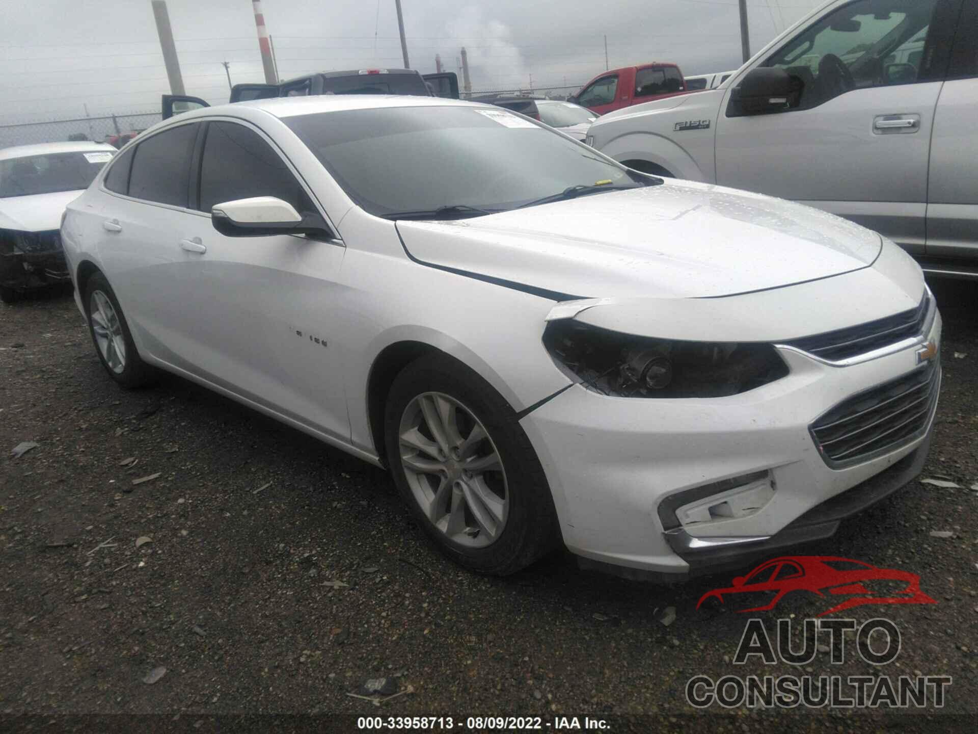 CHEVROLET MALIBU 2016 - 1G1ZE5ST8GF248137