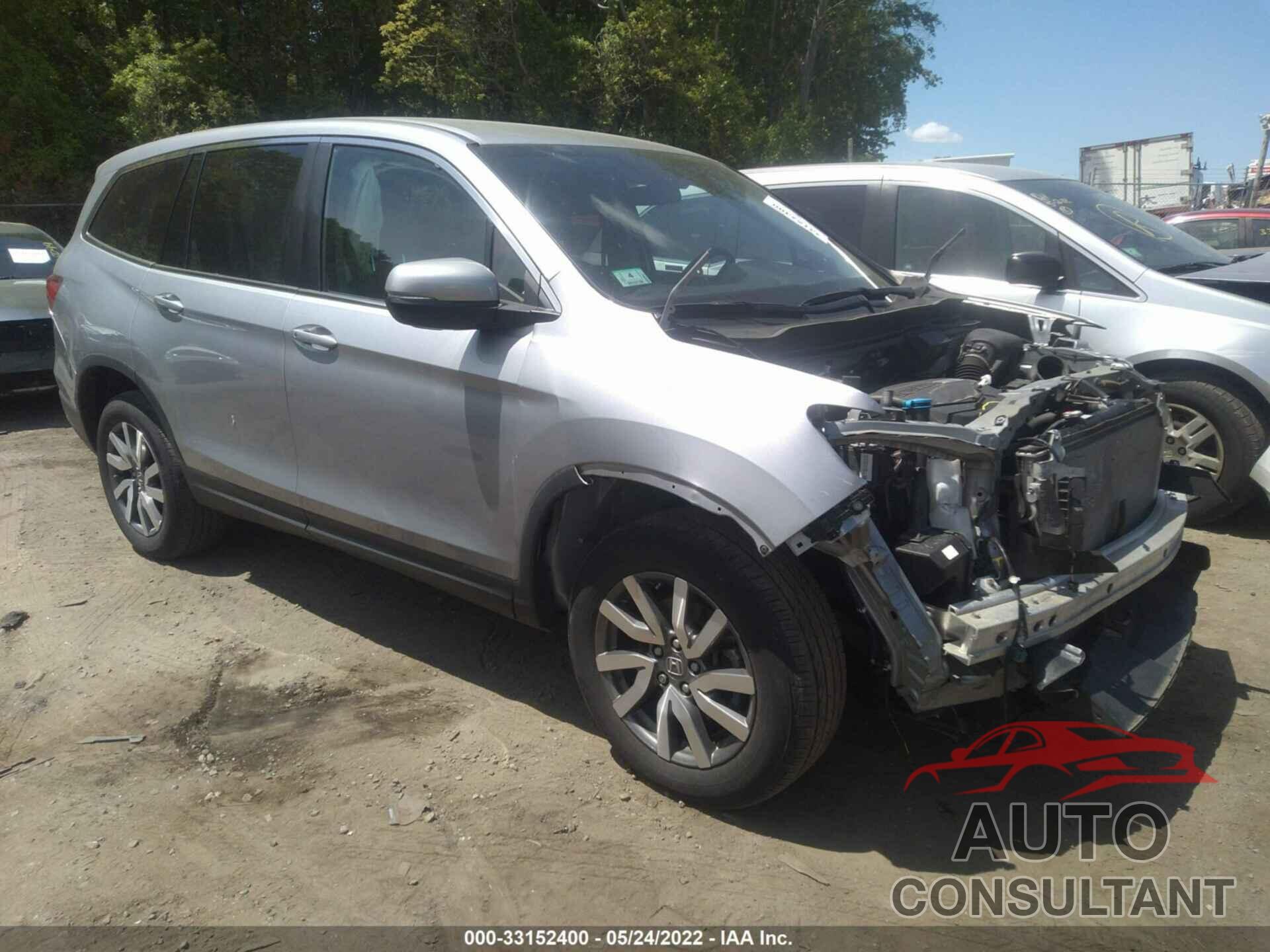 HONDA PILOT 2019 - 5FNYF6H37KB044035