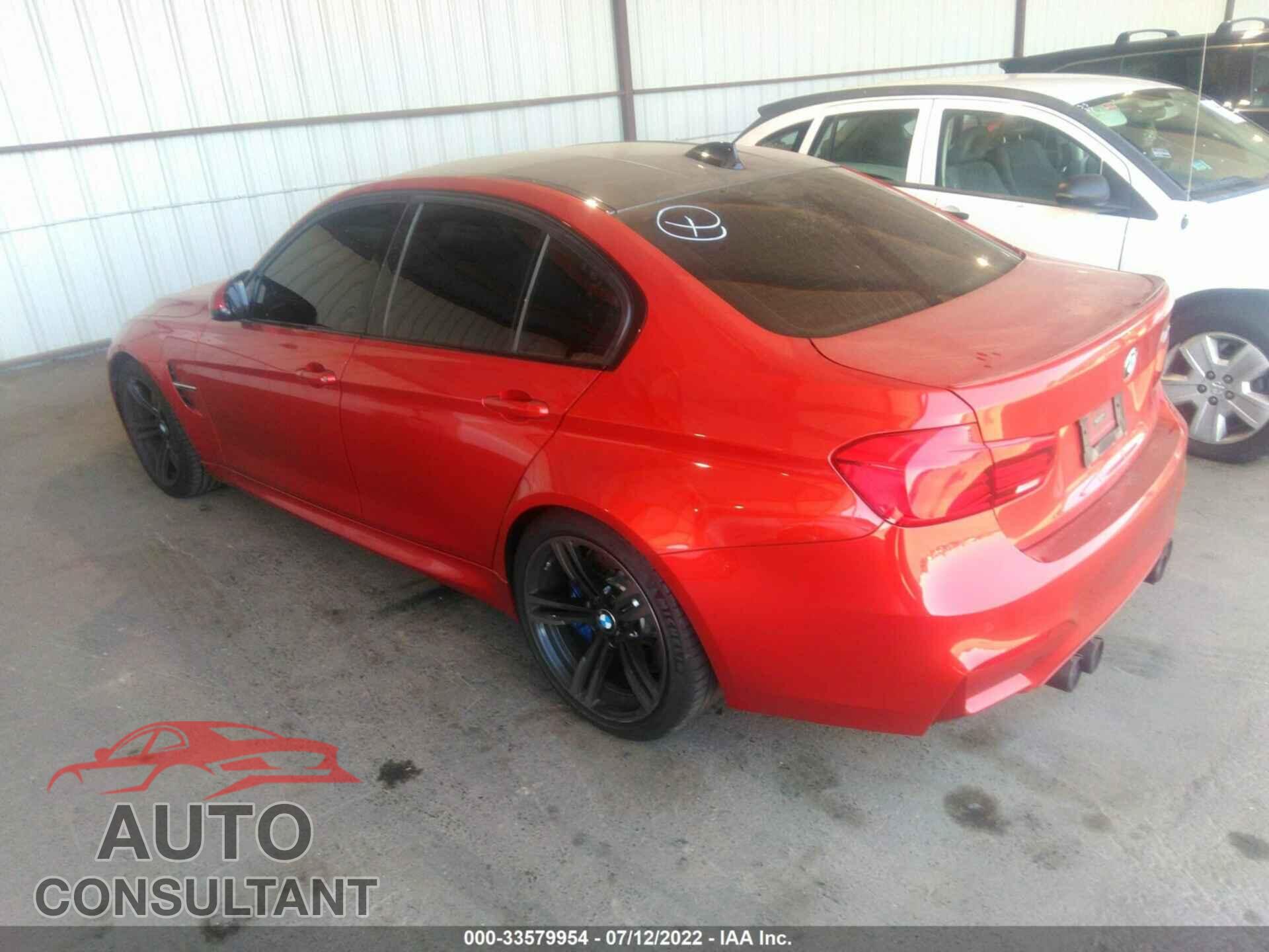 BMW M3 2016 - WBS8M9C51G5D30483