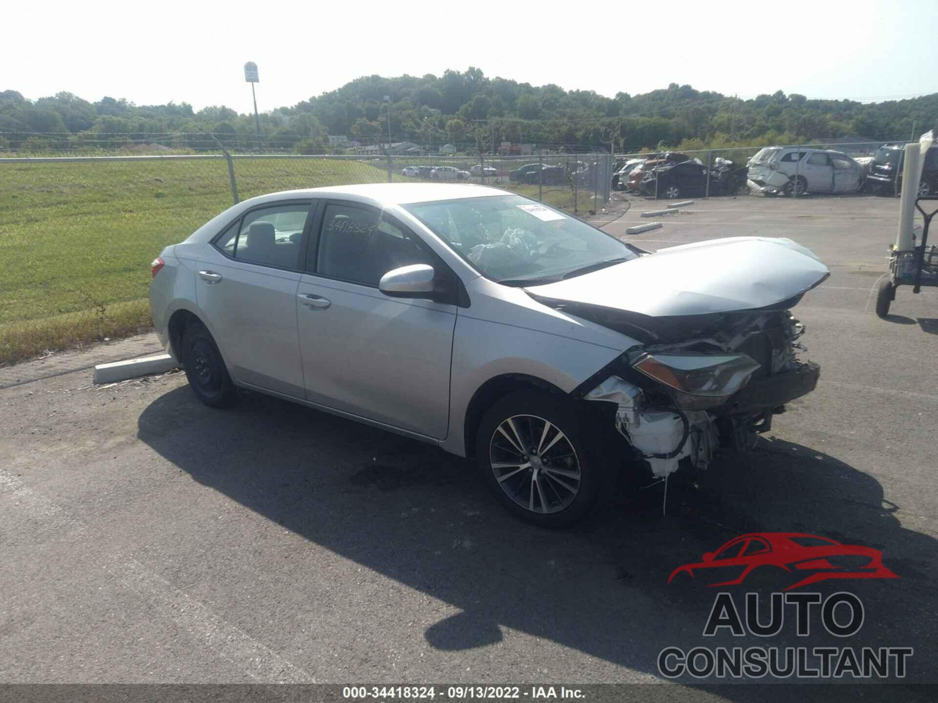 TOYOTA COROLLA 2016 - 5YFBURHE5GP368398
