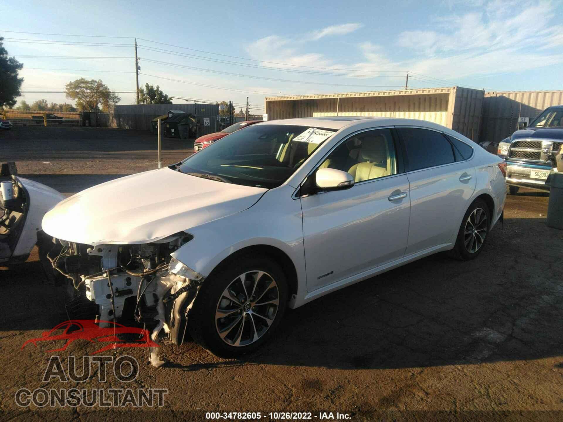 TOYOTA AVALON 2017 - 4T1BD1EB4HU057380