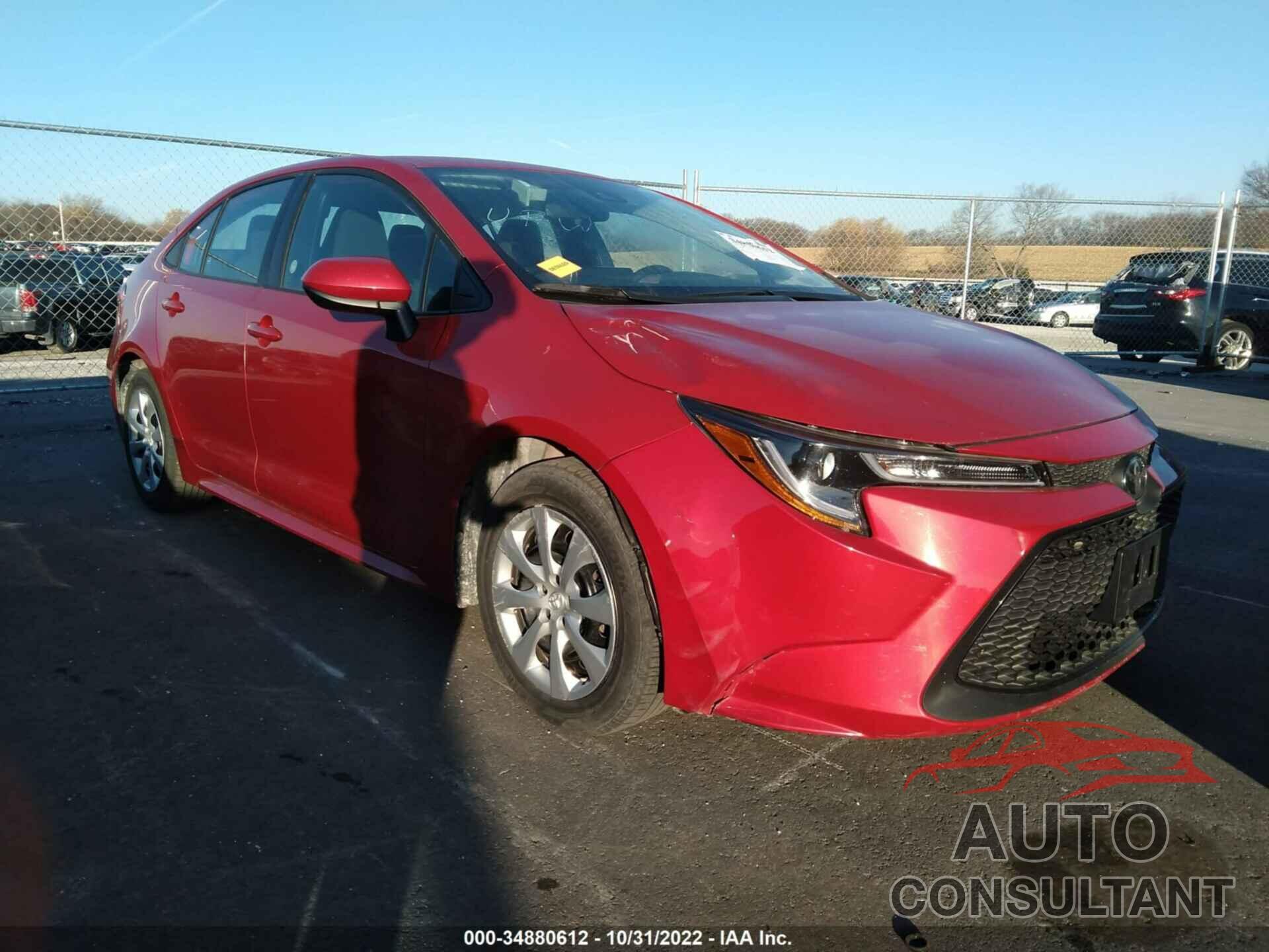TOYOTA COROLLA 2021 - 5YFEPMAE8MP215852