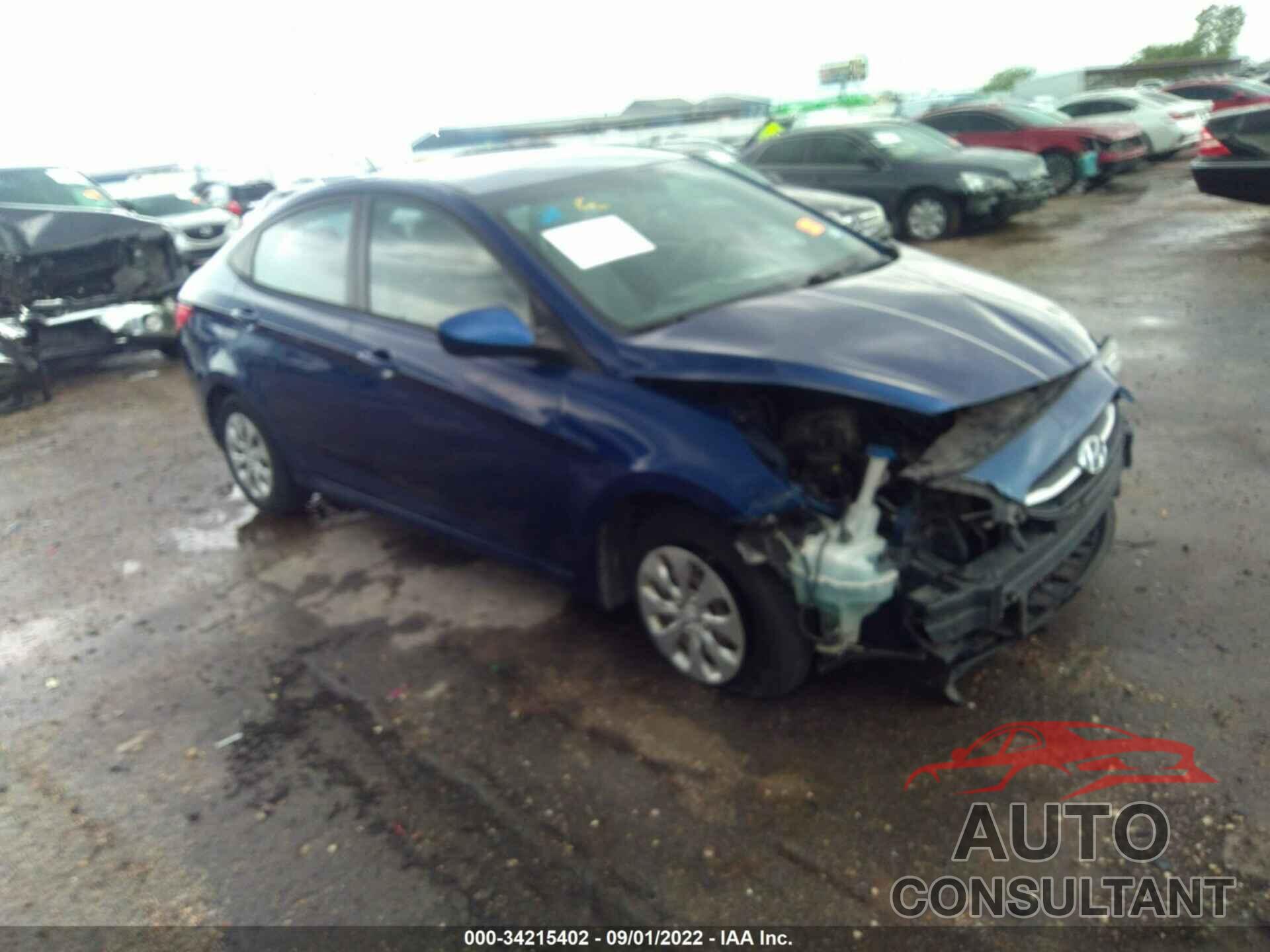 HYUNDAI ACCENT 2016 - KMHCT4AE9GU003757