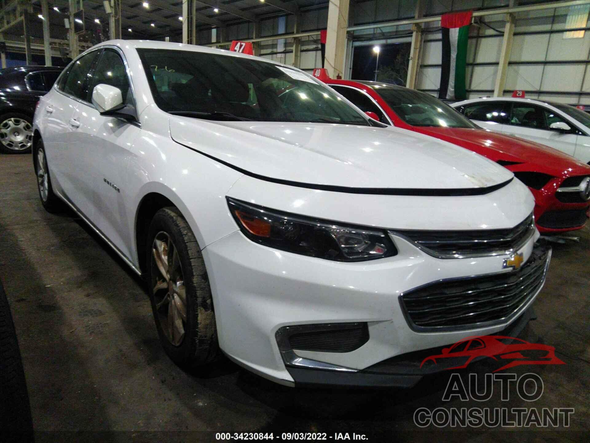 CHEVROLET MALIBU 2018 - 001ZD5ST8JF180612