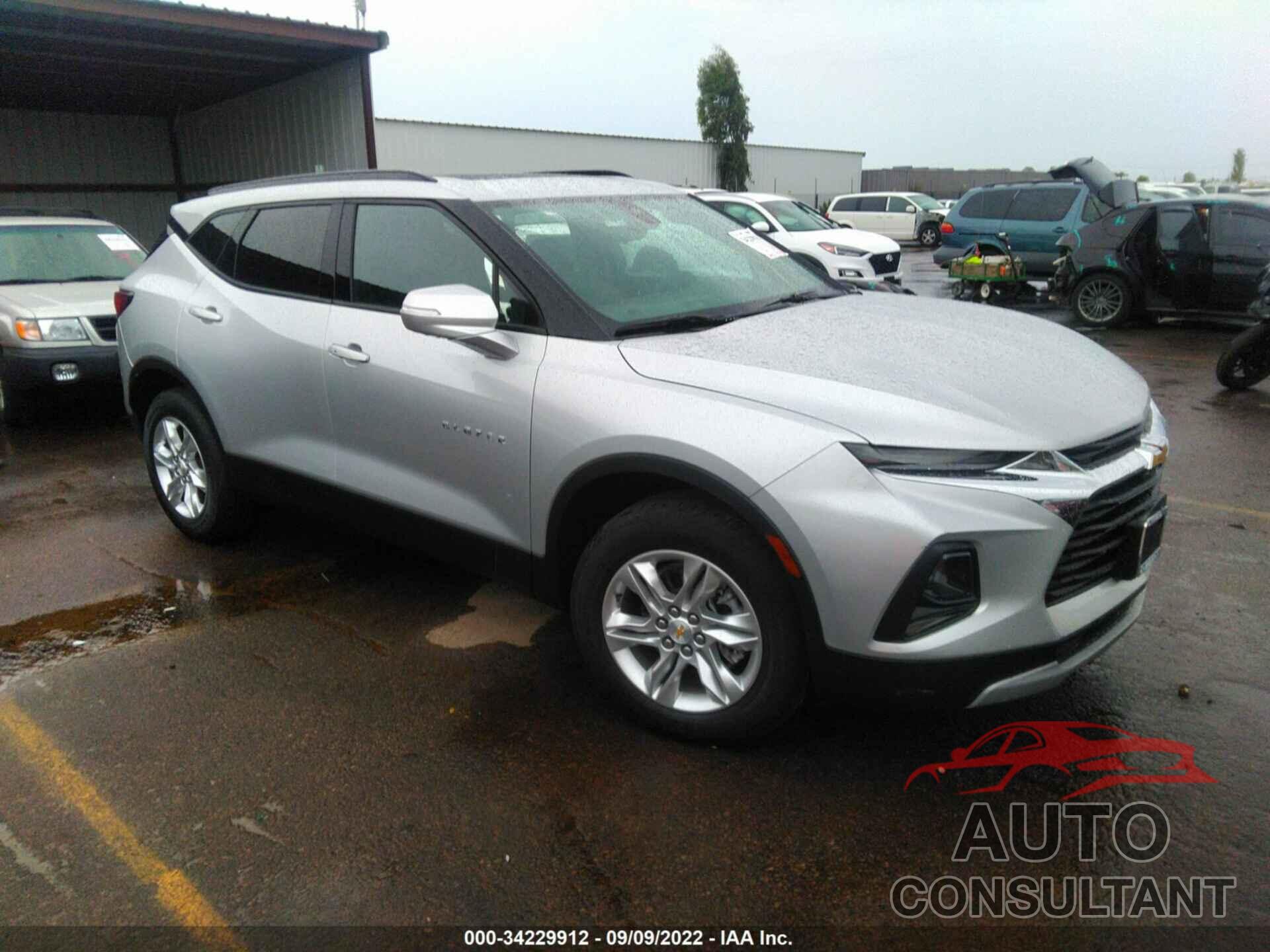 CHEVROLET BLAZER 2022 - 3GNKBDRS2NS182578