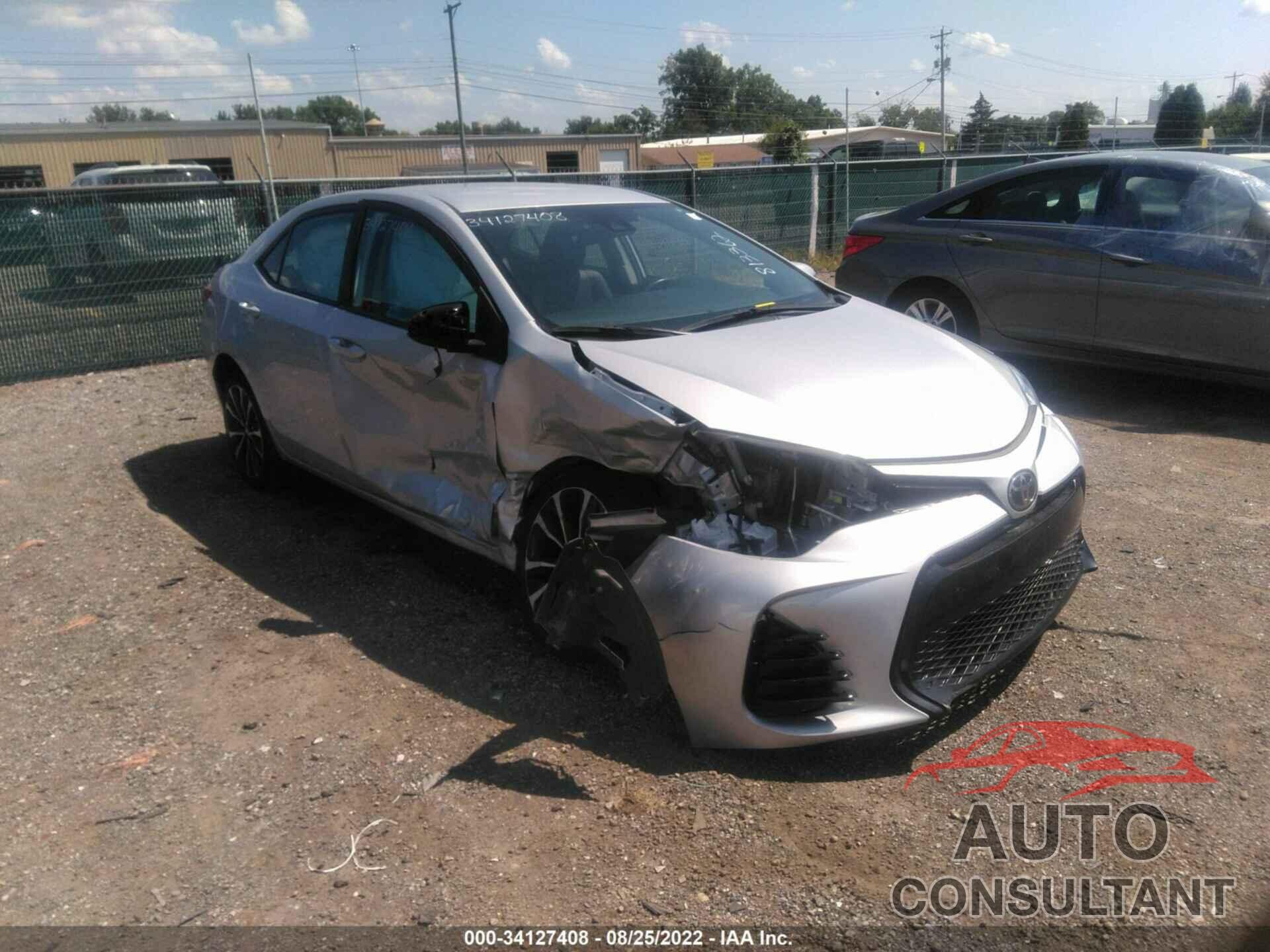 TOYOTA COROLLA 2017 - 2T1BURHE6HC813362