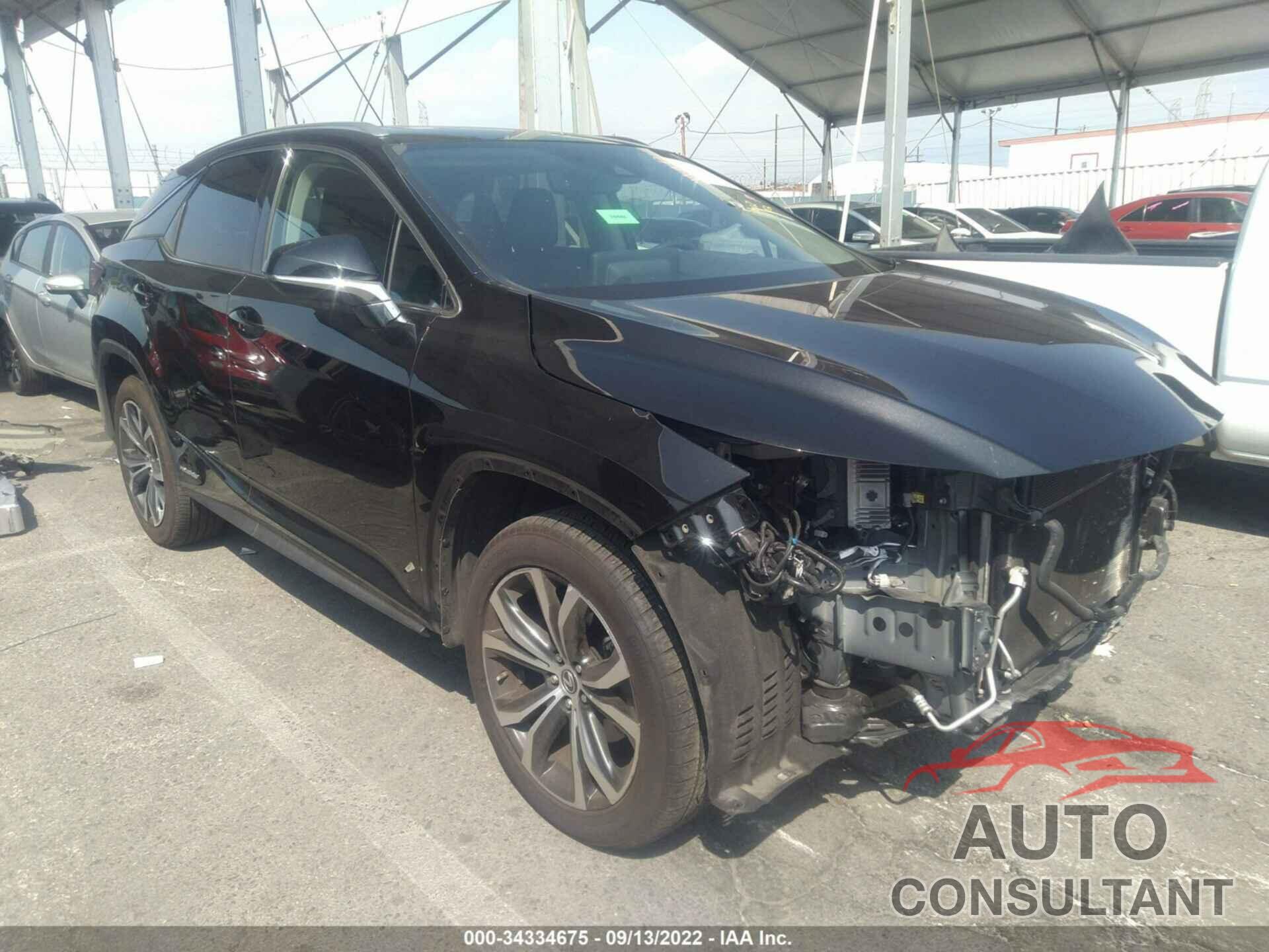 LEXUS RX 2020 - 2T2HGMDA9LC050345