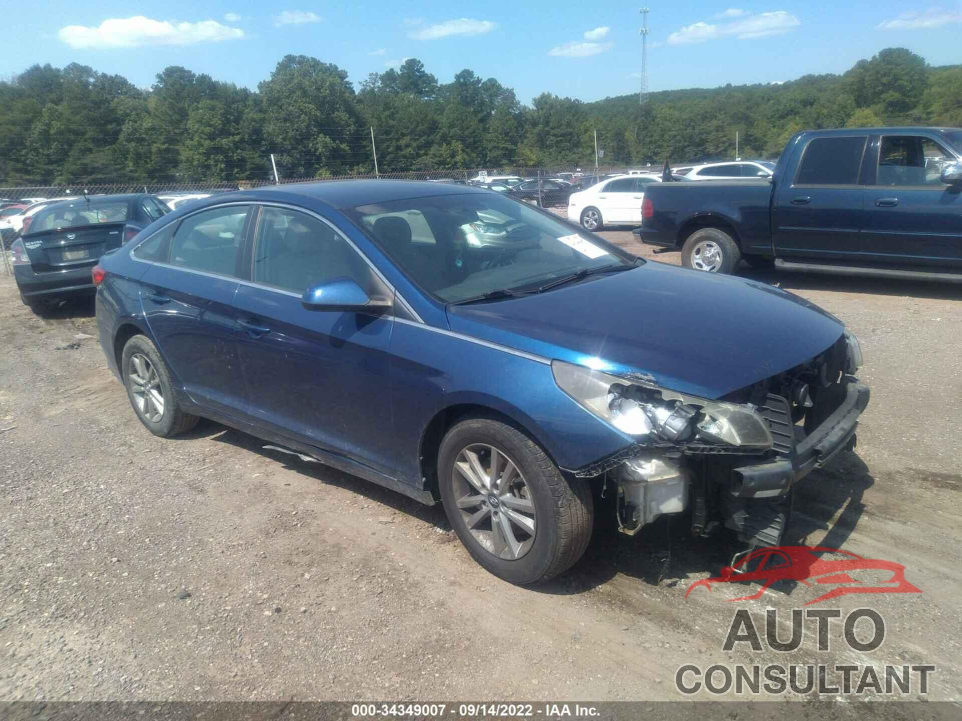 HYUNDAI SONATA 2017 - 5NPE24AFXHH443703