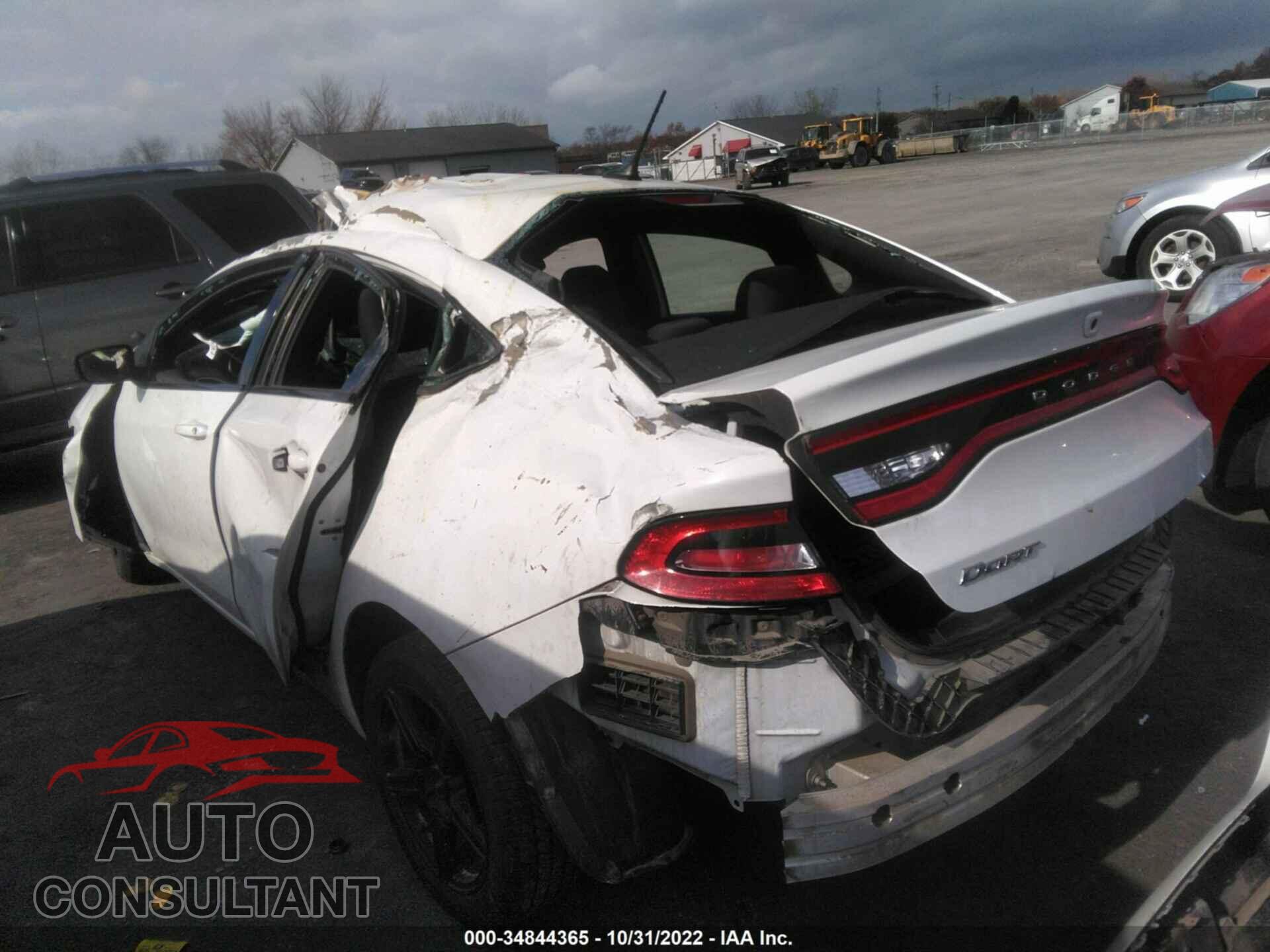 DODGE DART 2015 - 1C3CDFBB3FD253788