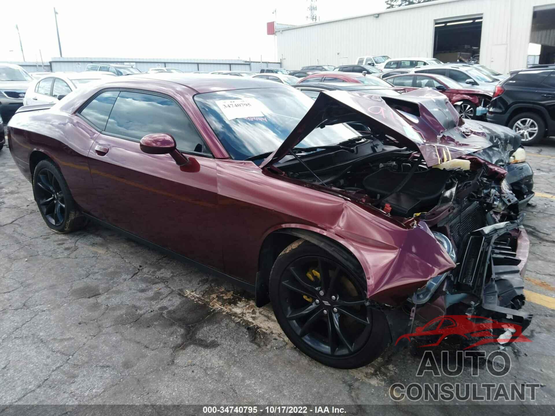 DODGE CHALLENGER 2018 - 2C3CDZAG0JH271322