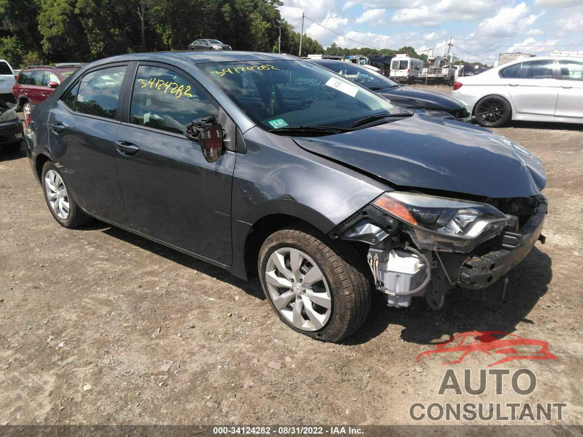 TOYOTA COROLLA 2014 - 5YFBURHE6EP138060