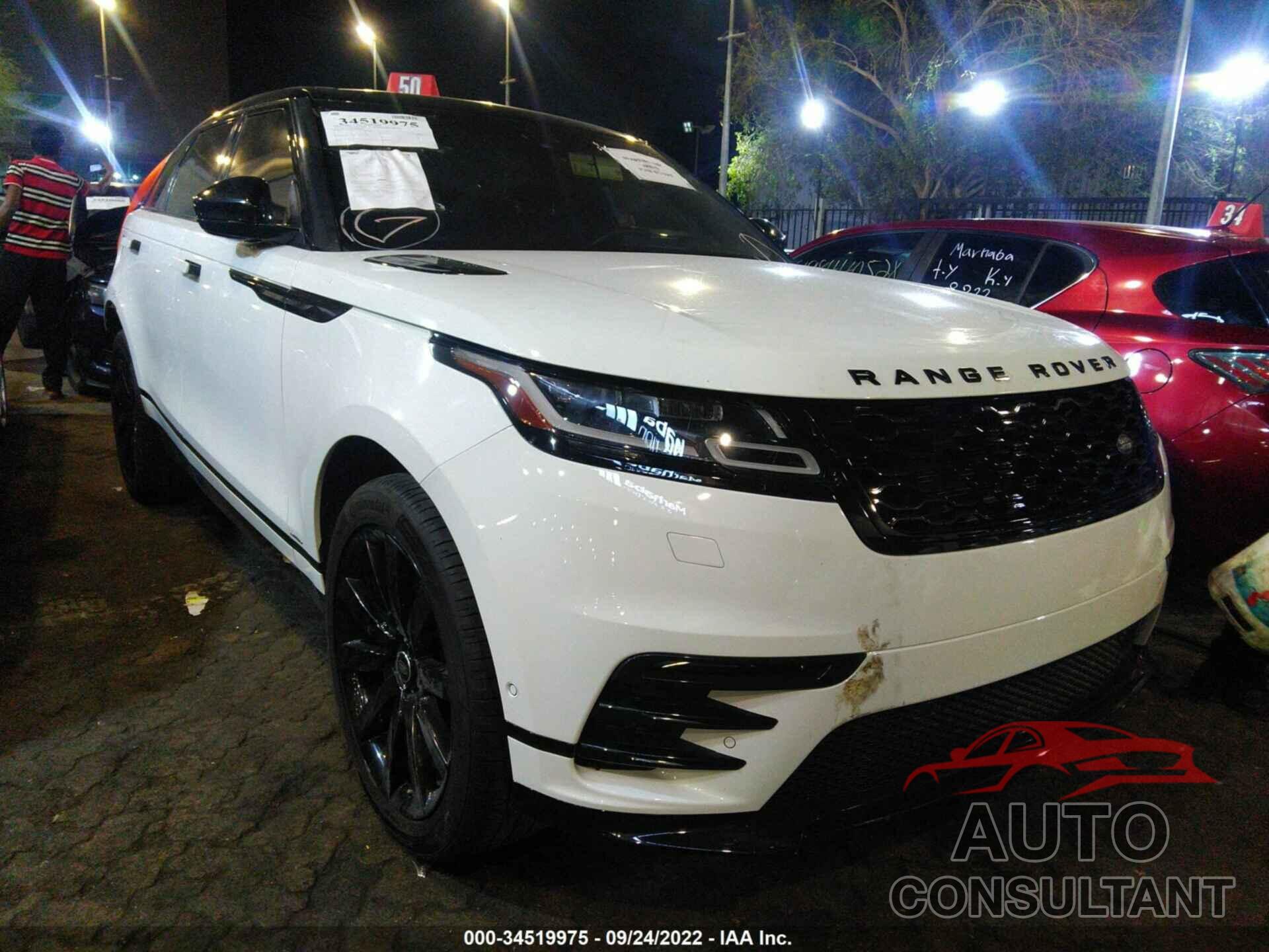 LAND ROVER RANGE ROVER VELAR 2019 - 00LYL2EX1KA206638