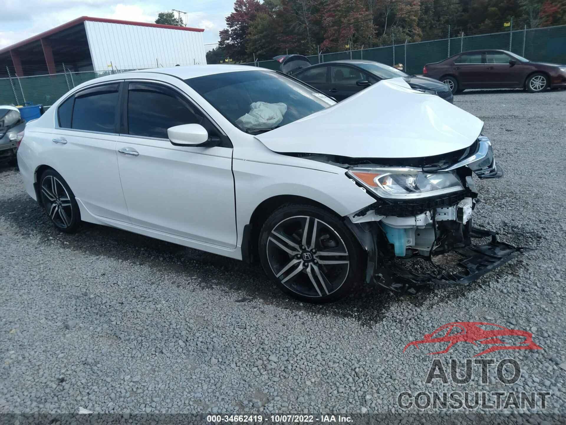 HONDA ACCORD SEDAN 2017 - 1HGCR2F15HA005314