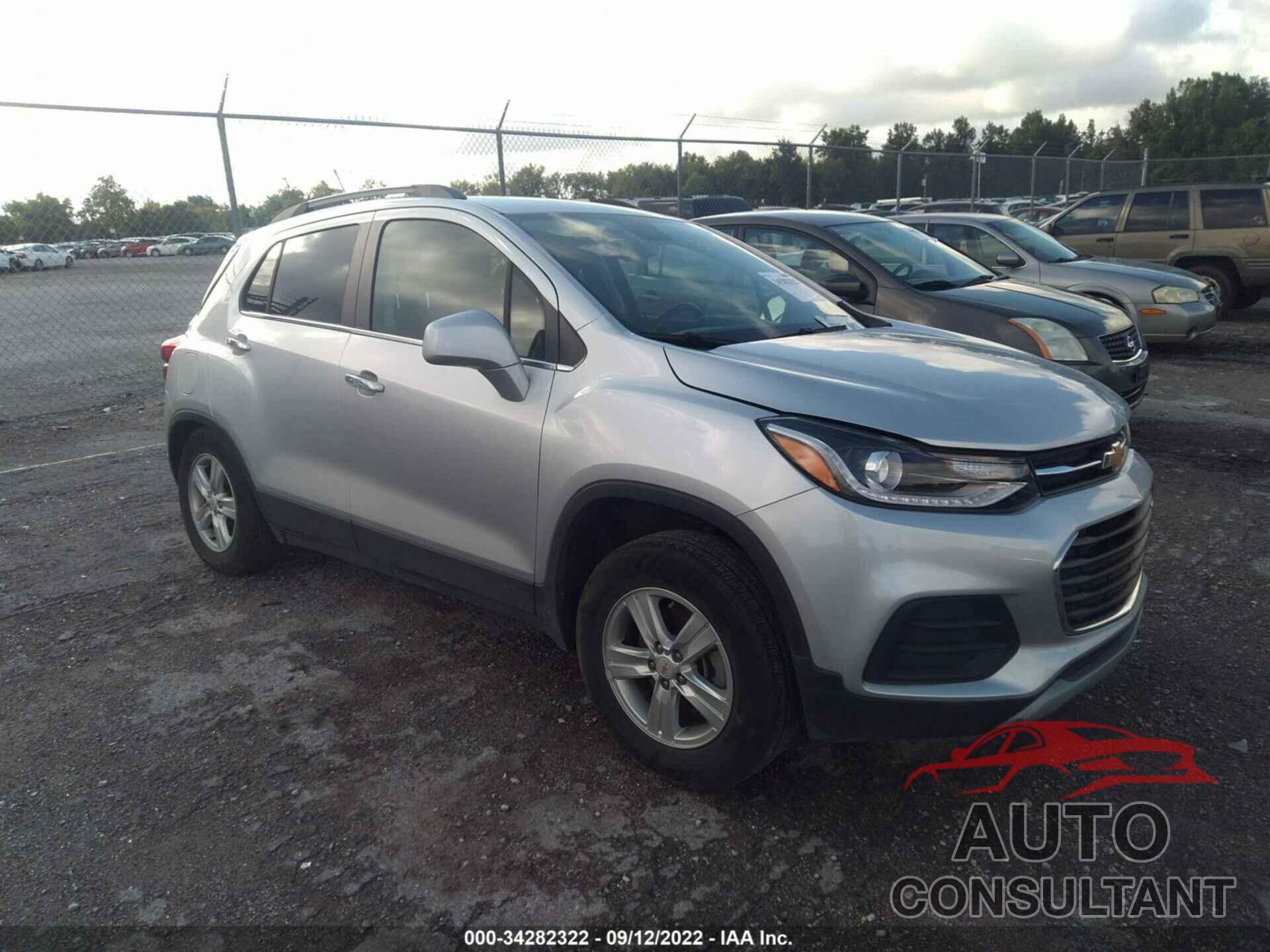 CHEVROLET TRAX 2019 - KL7CJPSB2KB807609