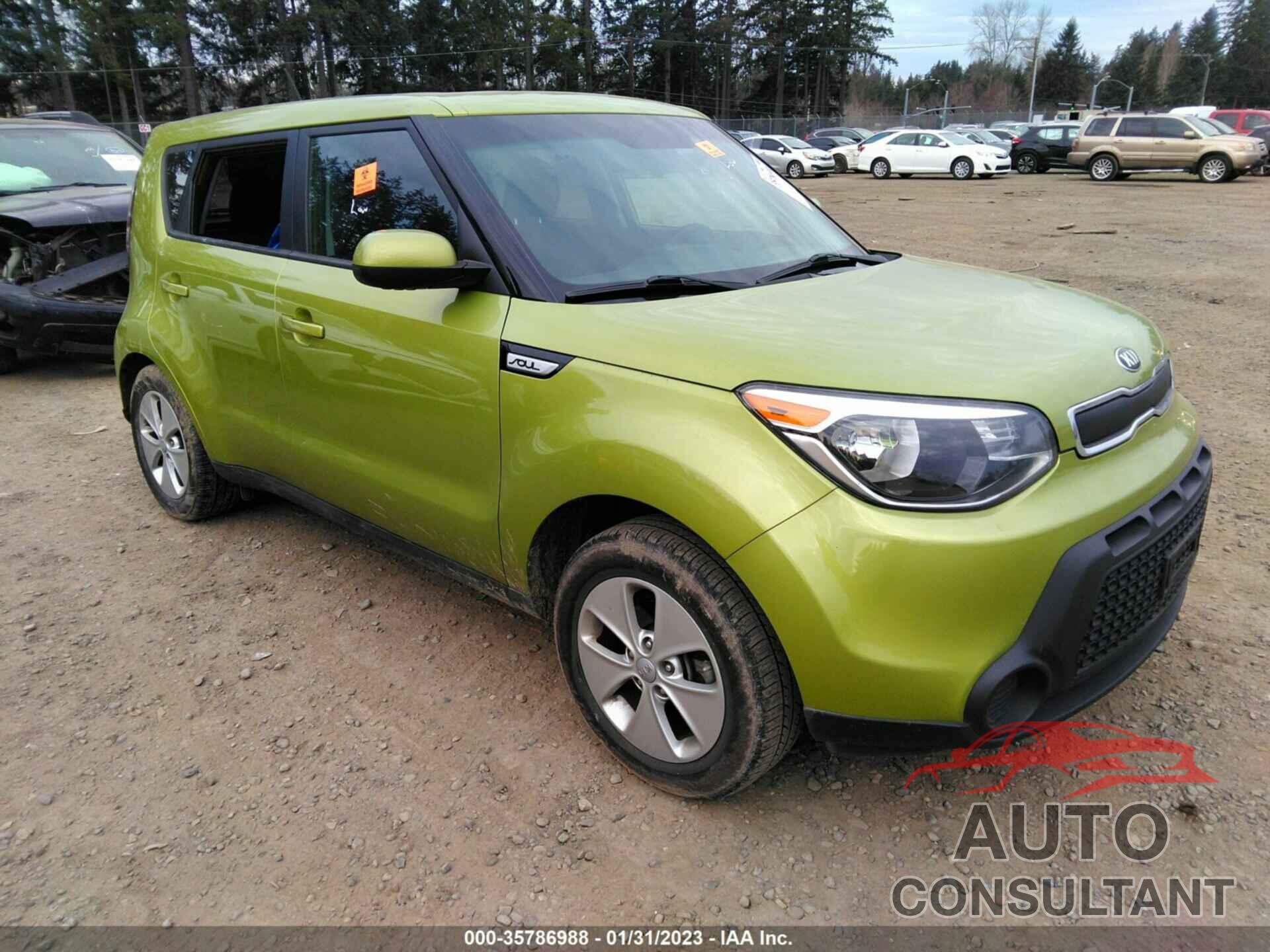 KIA SOUL 2016 - KNDJN2A22G7821989