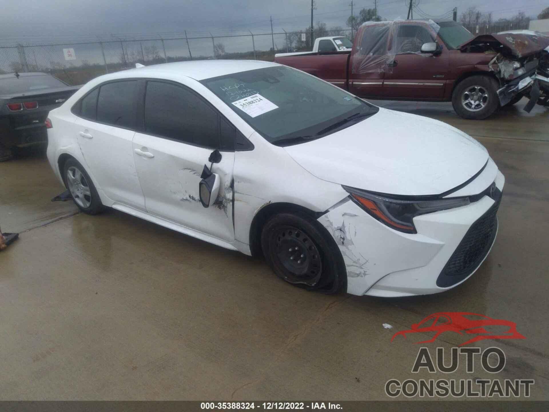 TOYOTA COROLLA 2020 - 5YFEPRAE8LP101135
