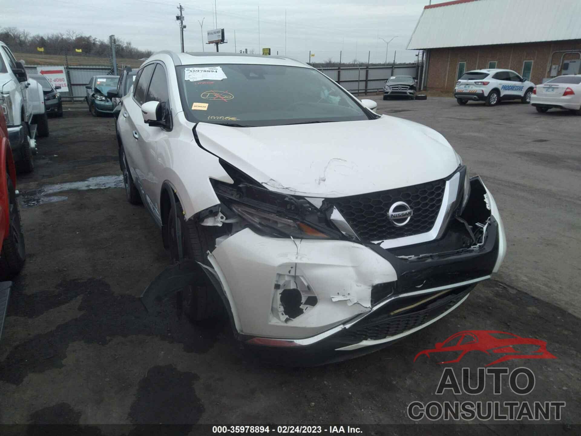 NISSAN MURANO 2021 - 5N1AZ2DS8MC127659