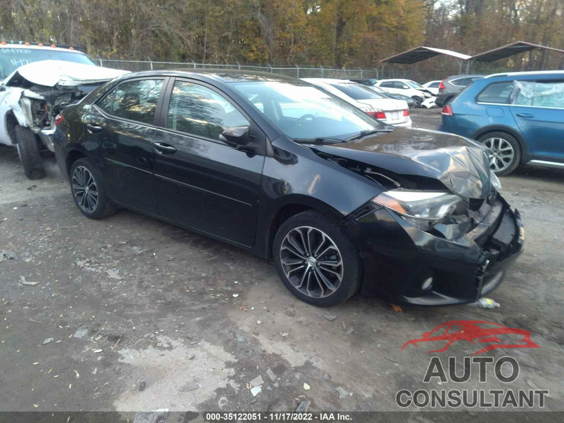 TOYOTA COROLLA 2016 - 2T1BURHEXGC565843