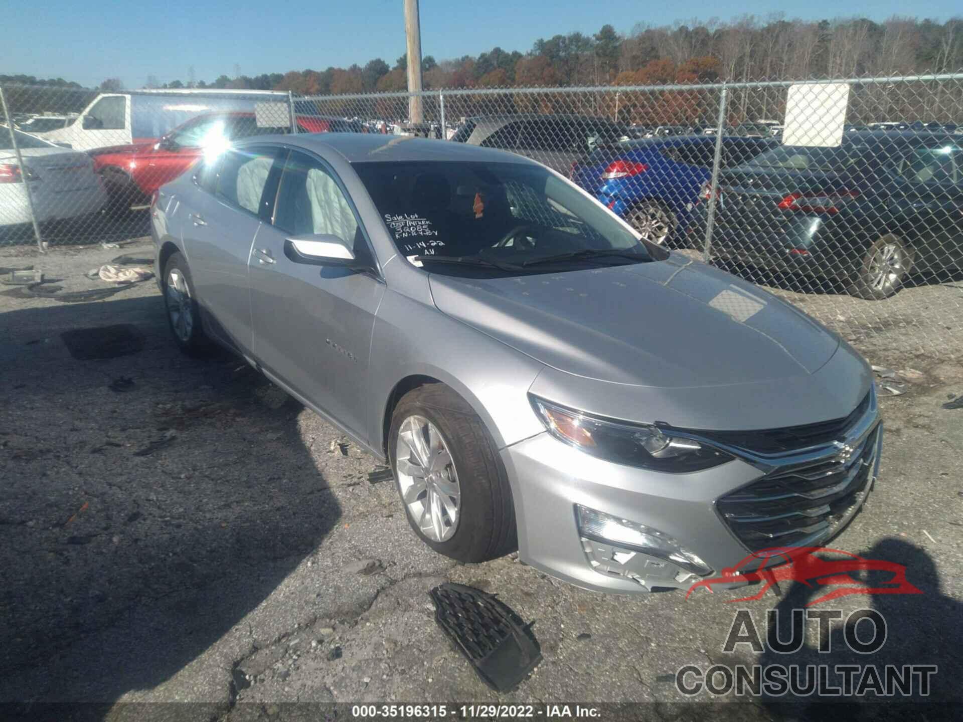 CHEVROLET MALIBU 2020 - 1G1ZD5ST2LF088544