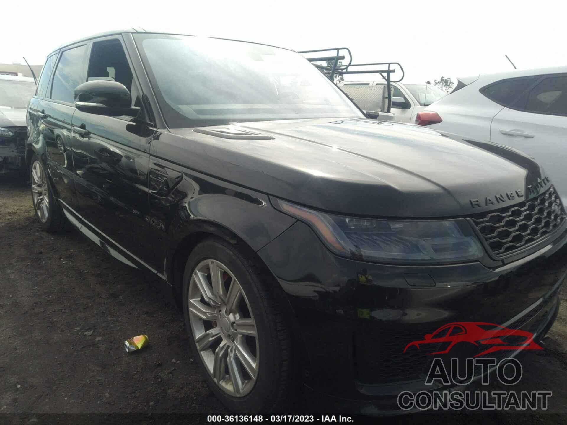 LAND ROVER RANGE ROVER SPORT 2019 - SALWR2RE8KA816941