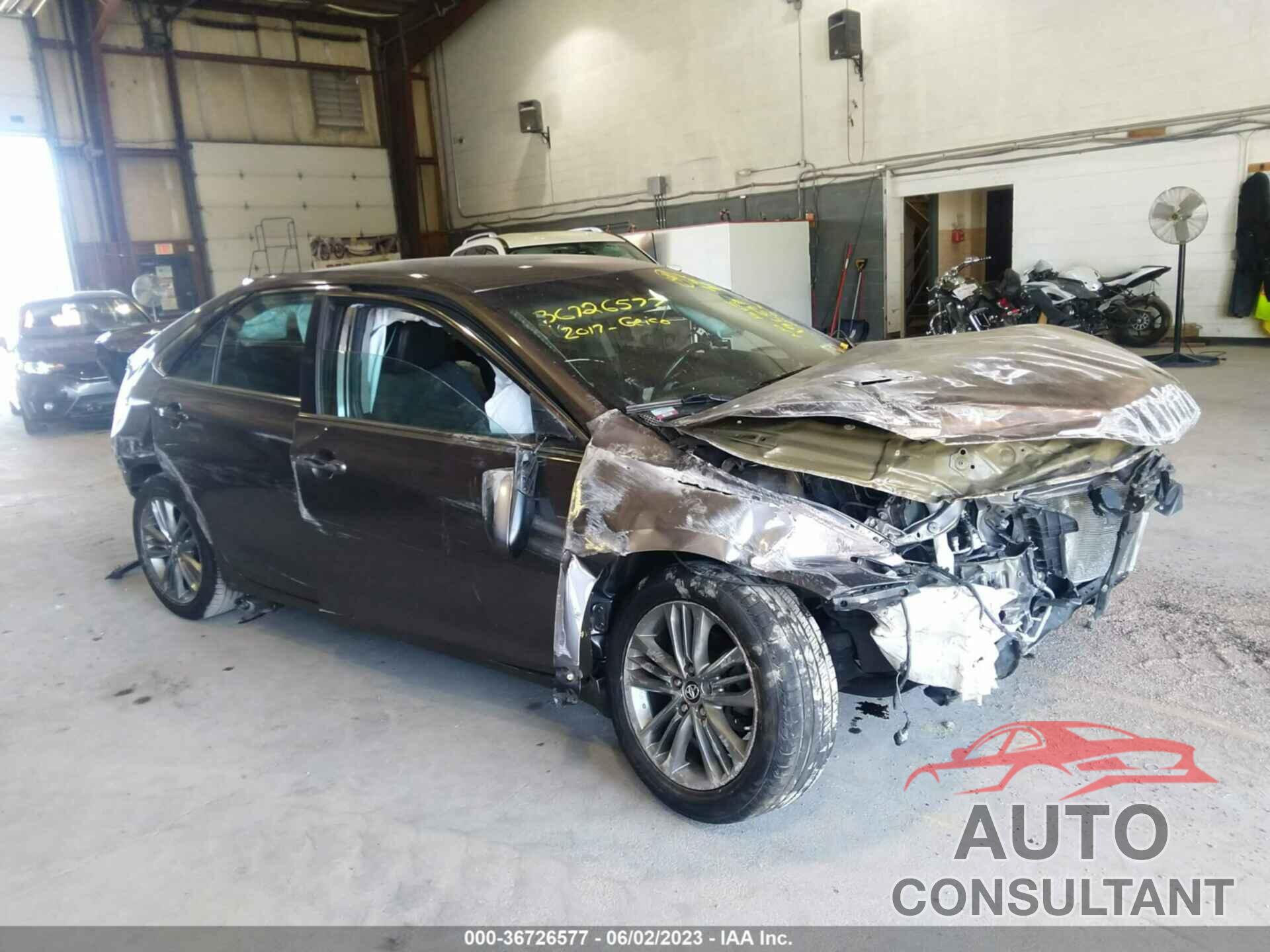 TOYOTA CAMRY 2017 - 4T1BF1FK2HU388631