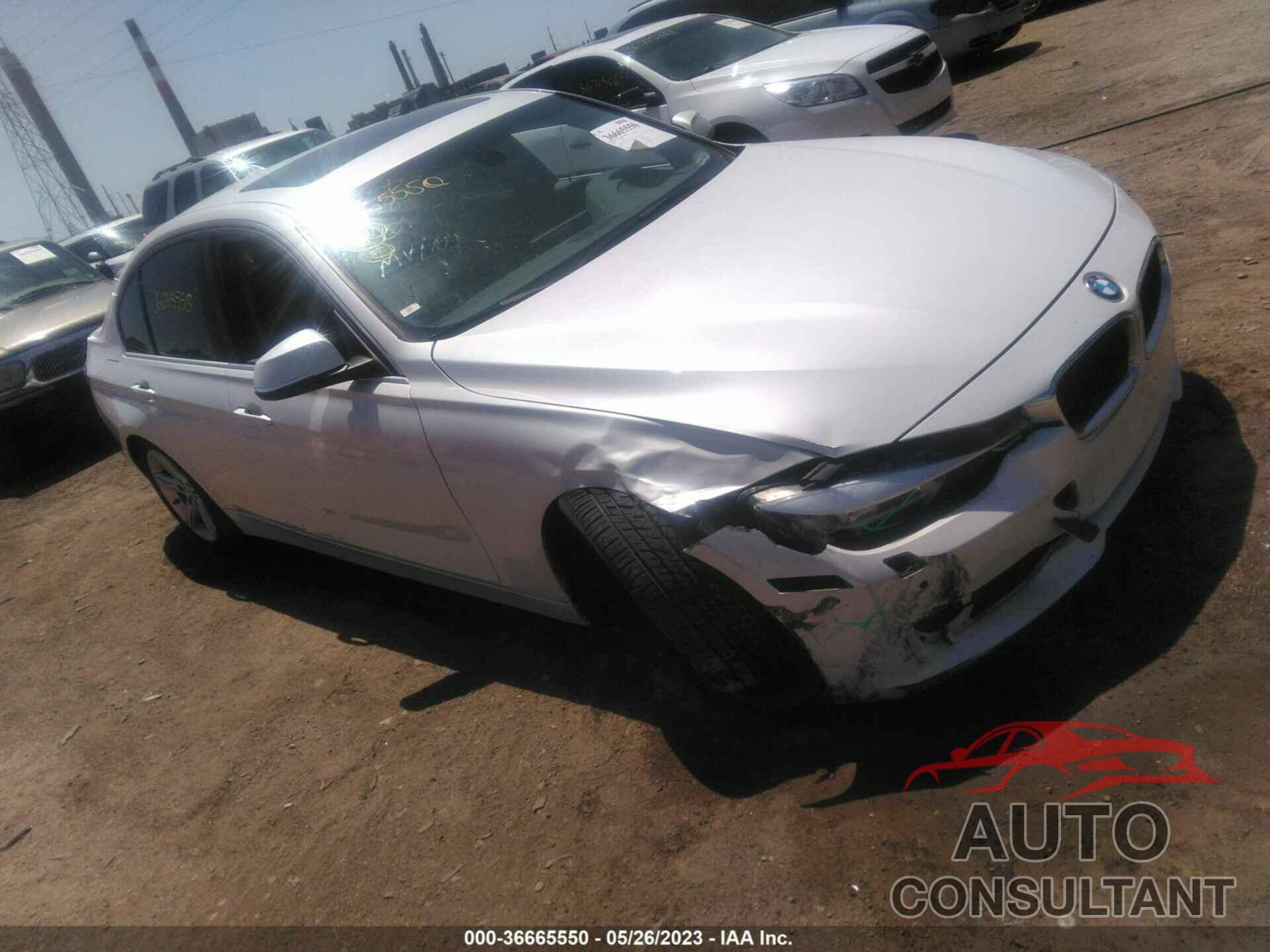 BMW 3 SERIES 2015 - WBA3B3G58FNR86011