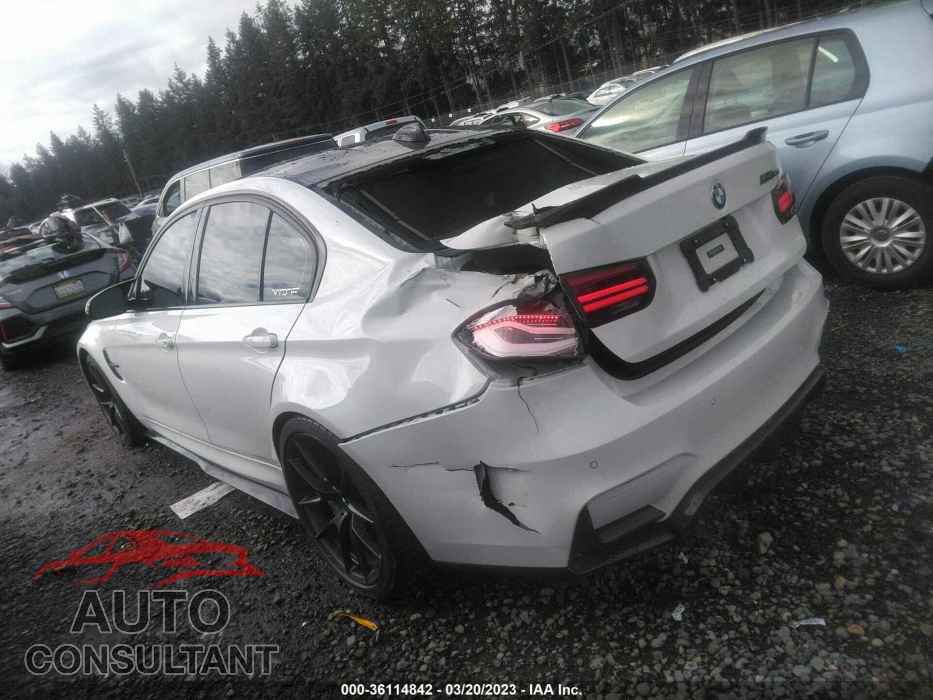 BMW M3 2018 - WBS8M9C50J5L71658