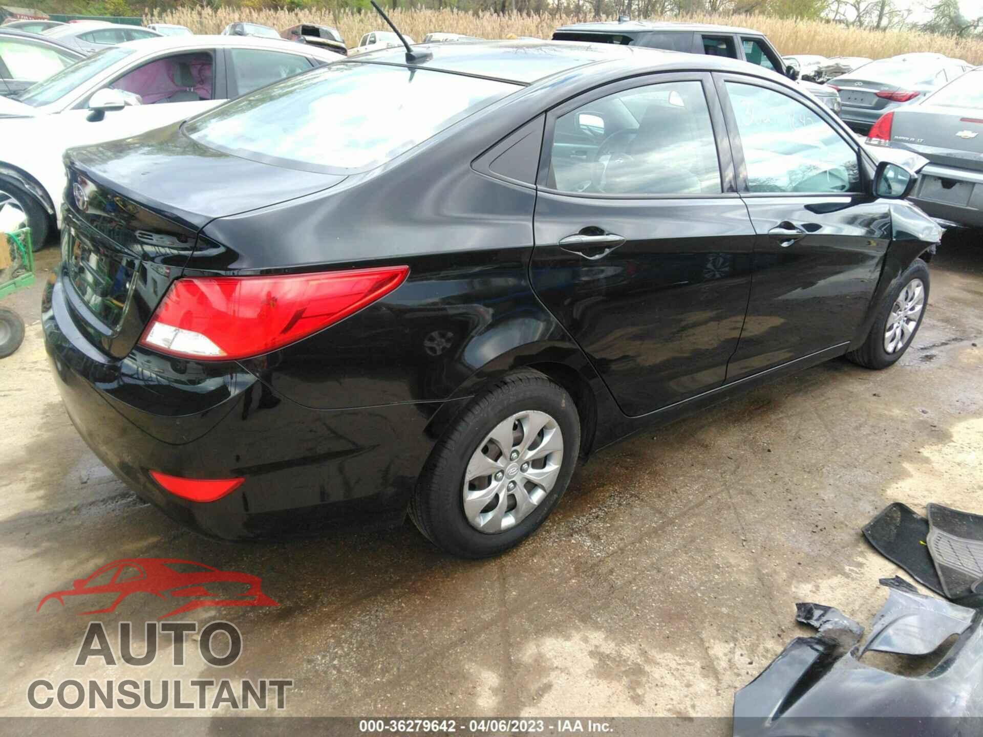 HYUNDAI ACCENT 2017 - KMHCT4AE6HU316783