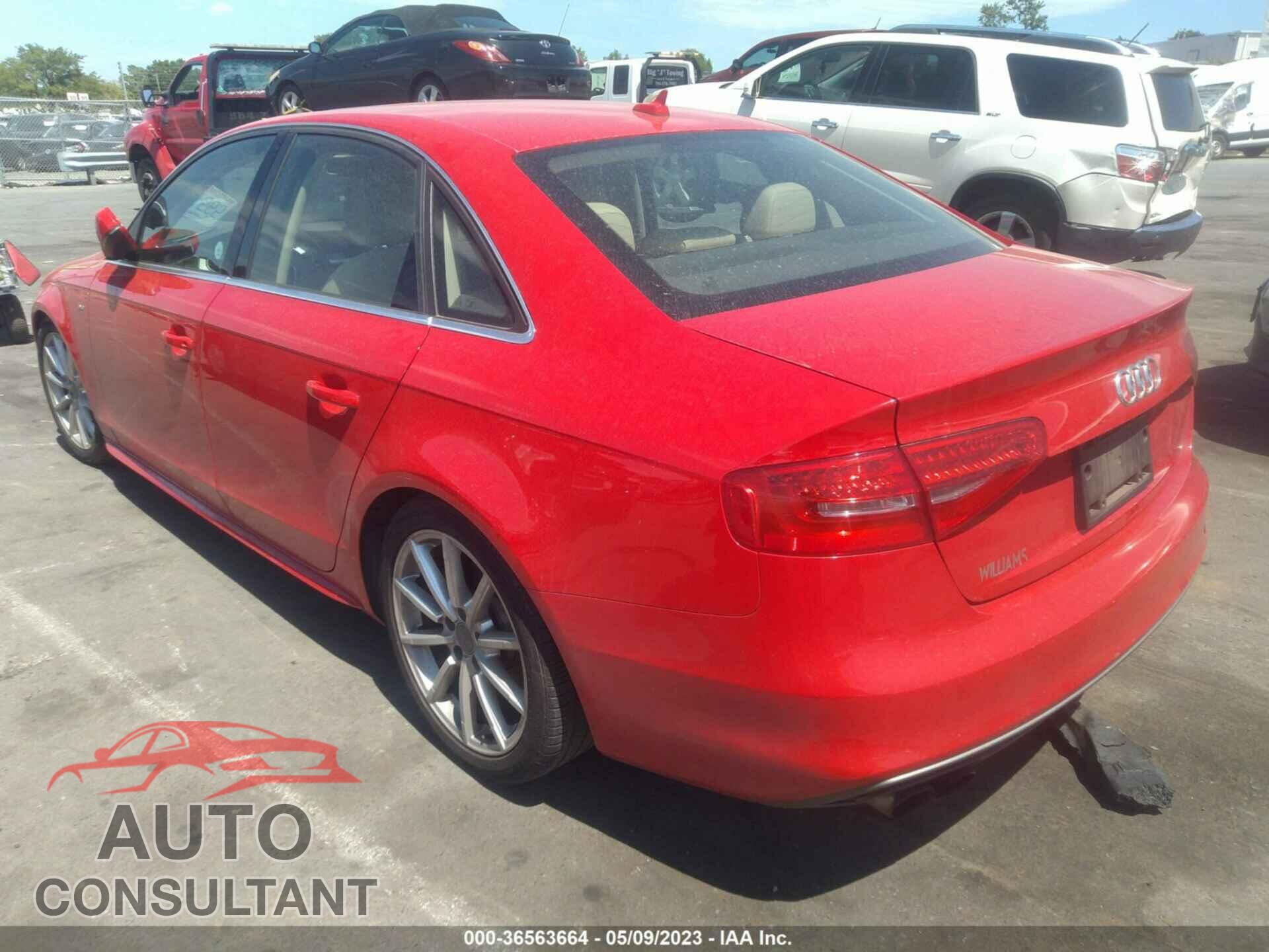 AUDI A4 2015 - WAUAFAFL4FN035143