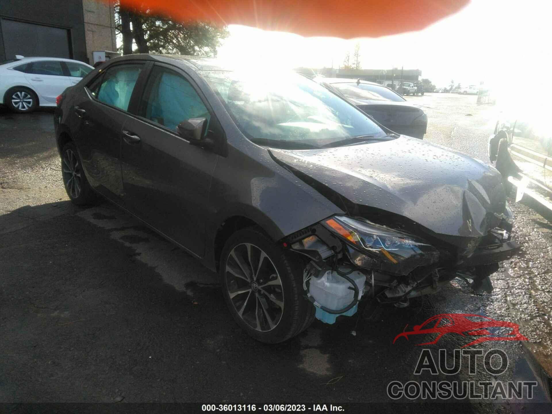 TOYOTA COROLLA 2018 - 2T1BURHE0JC052334