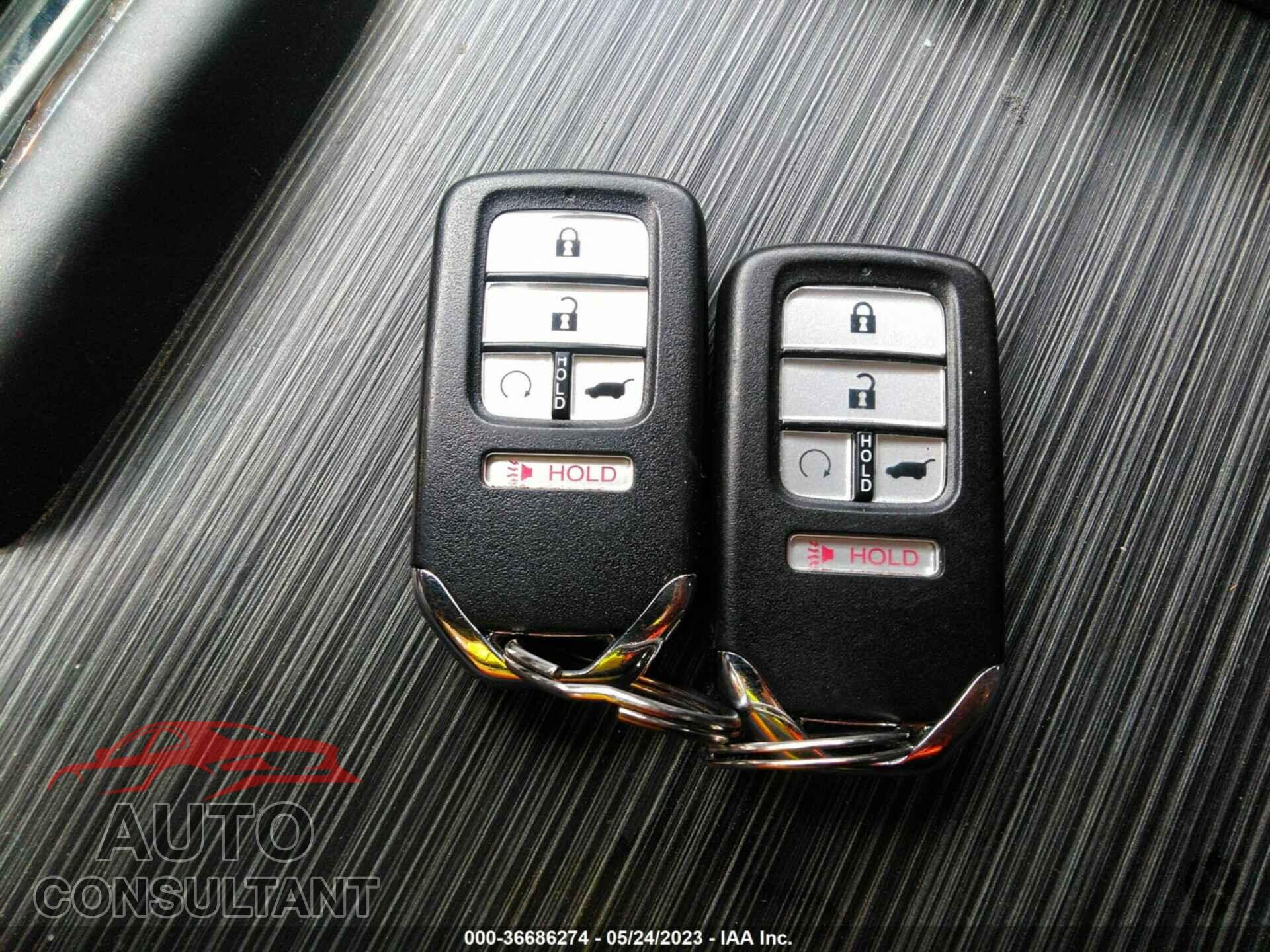 HONDA PILOT 2017 - 5FNYF6H90HB002397