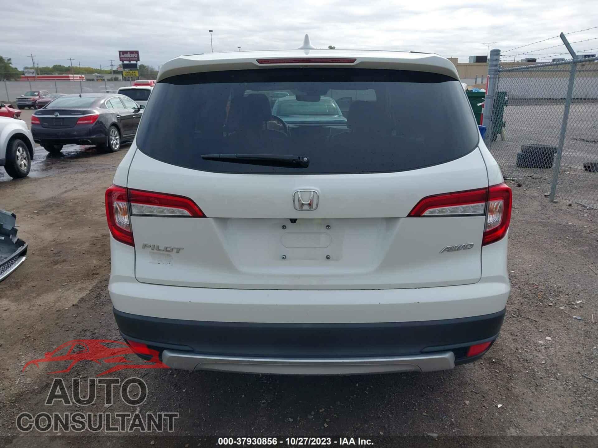 HONDA PILOT 2019 - 5FNYF6H50KB044783
