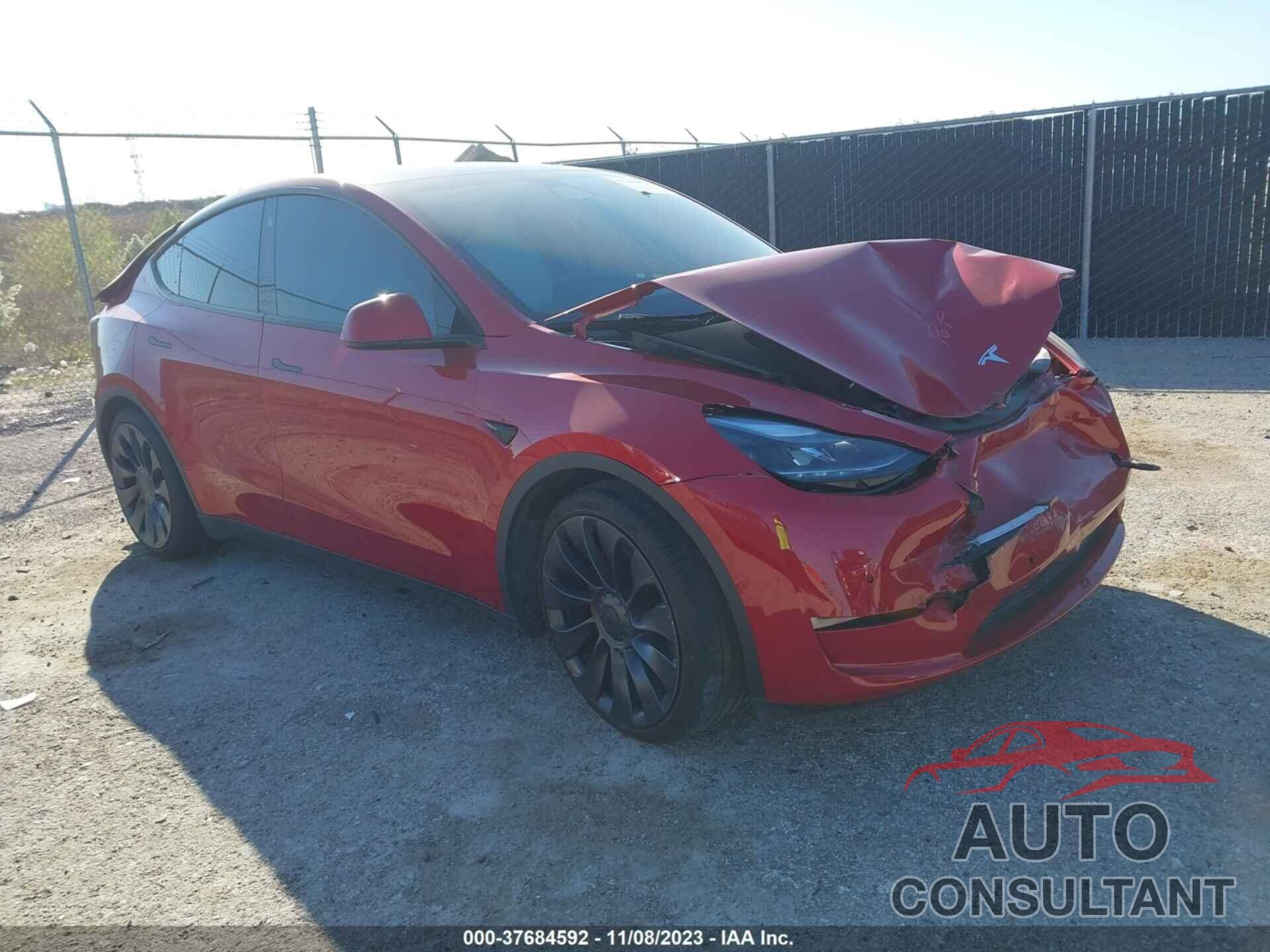 TESLA MODEL Y 2021 - 5YJYGDEF5MF209583
