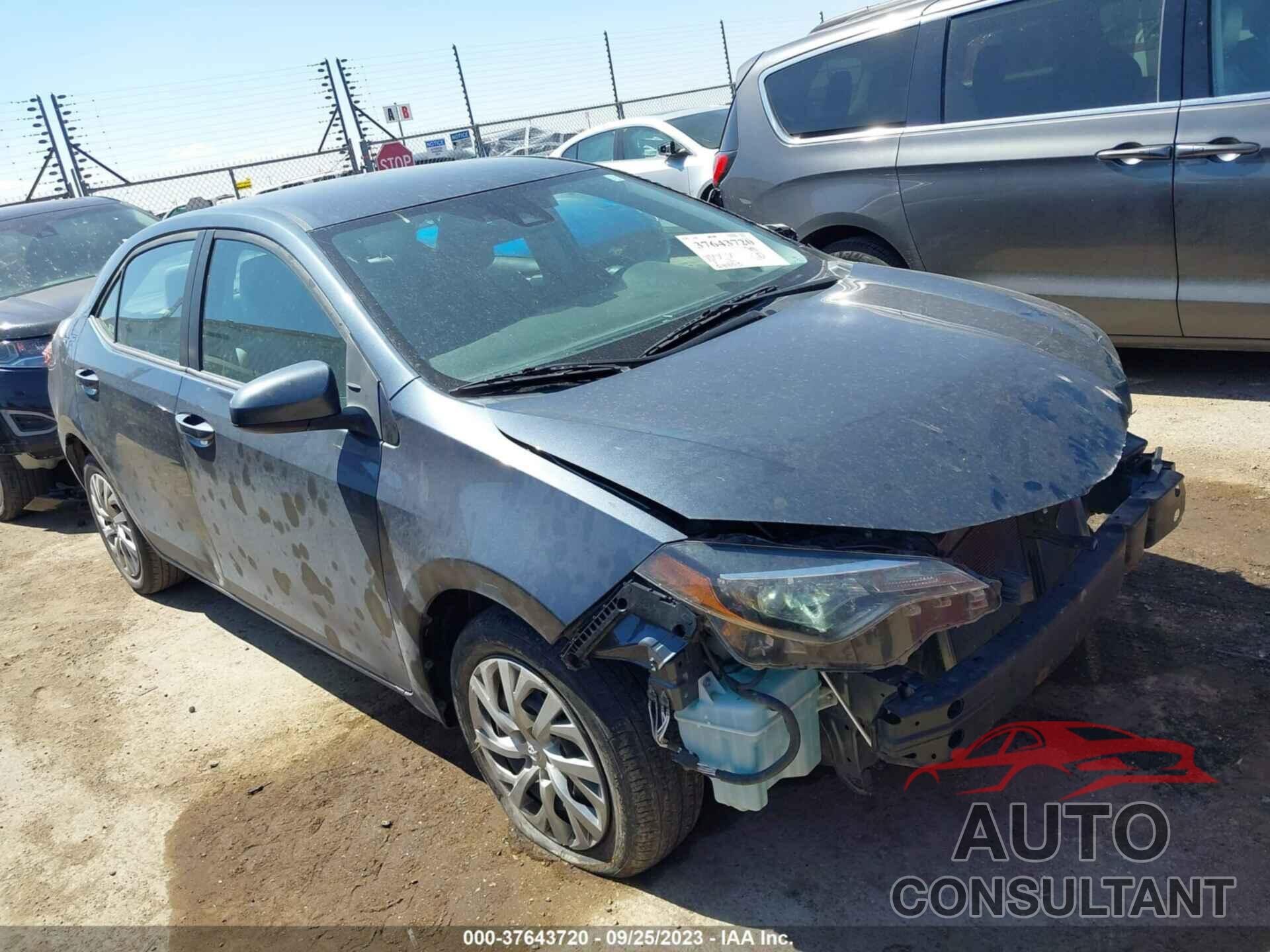 TOYOTA COROLLA 2019 - 2T1BURHE3KC216774