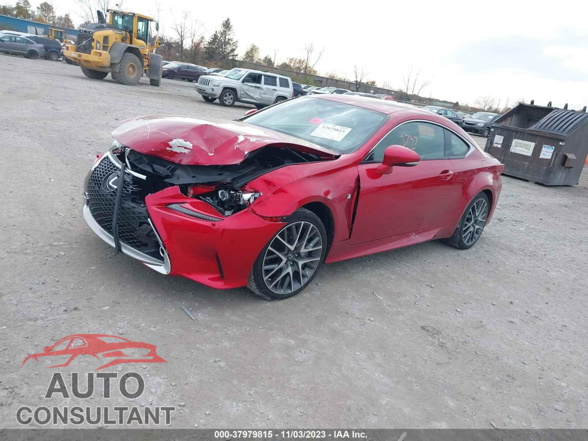 LEXUS RC 2016 - JTHSM5BC0G5000299