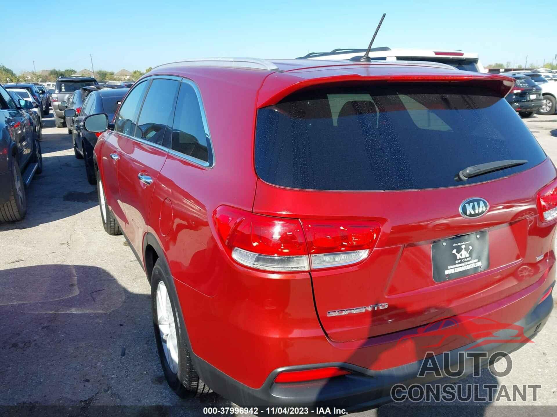 KIA SORENTO 2017 - 5XYPG4A3XHG221315