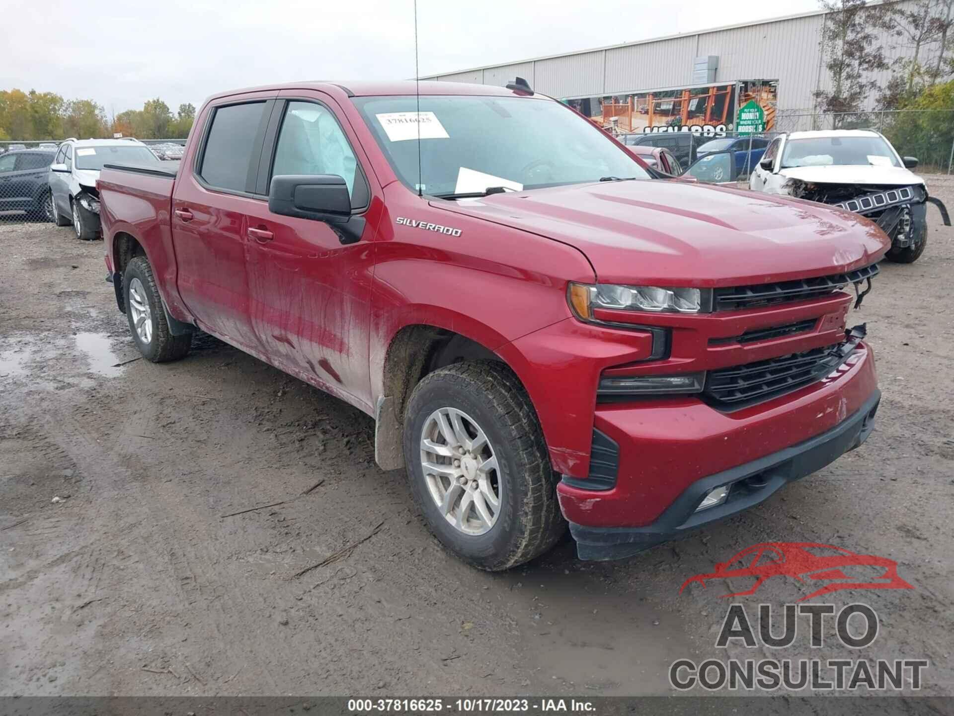 CHEVROLET SILVERADO 1500 2019 - 3GCUYEED8KG287315