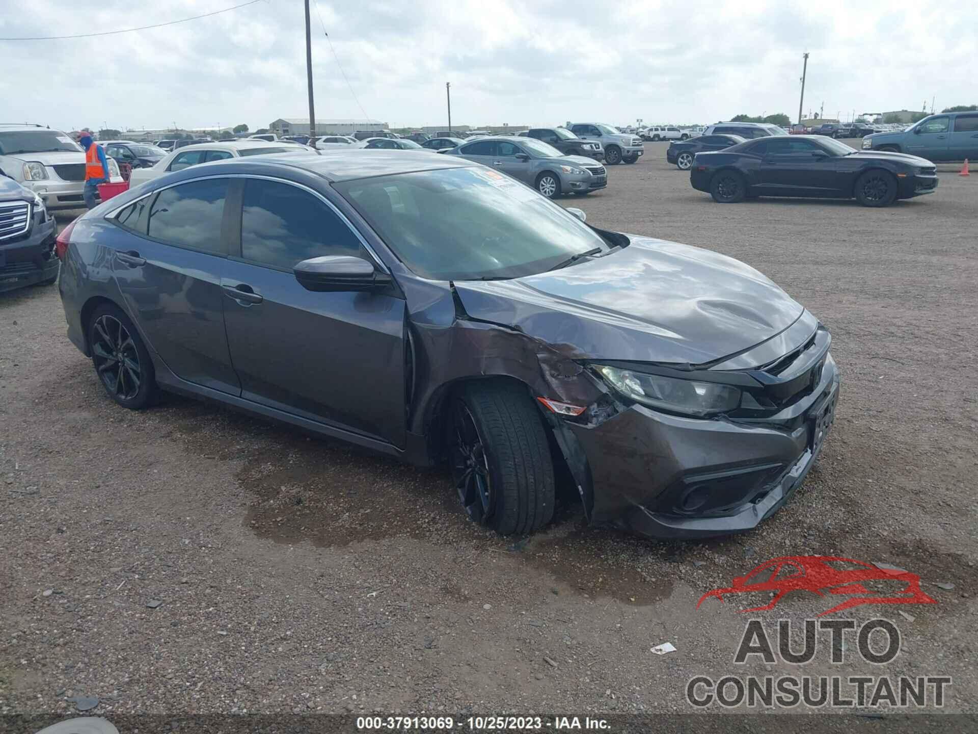 HONDA CIVIC SEDAN 2019 - 19XFC2F84KE037525