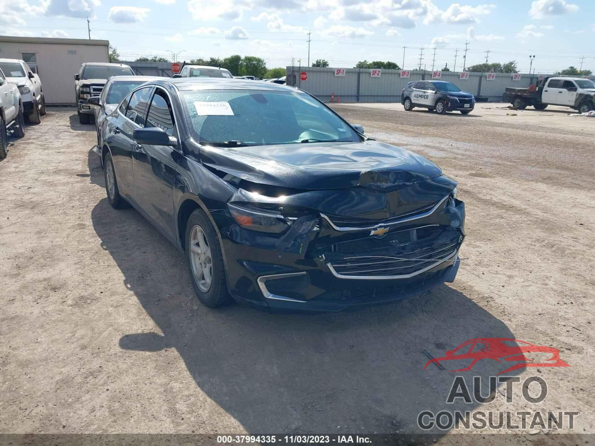 CHEVROLET MALIBU 2017 - 1G1ZB5ST8HF252456