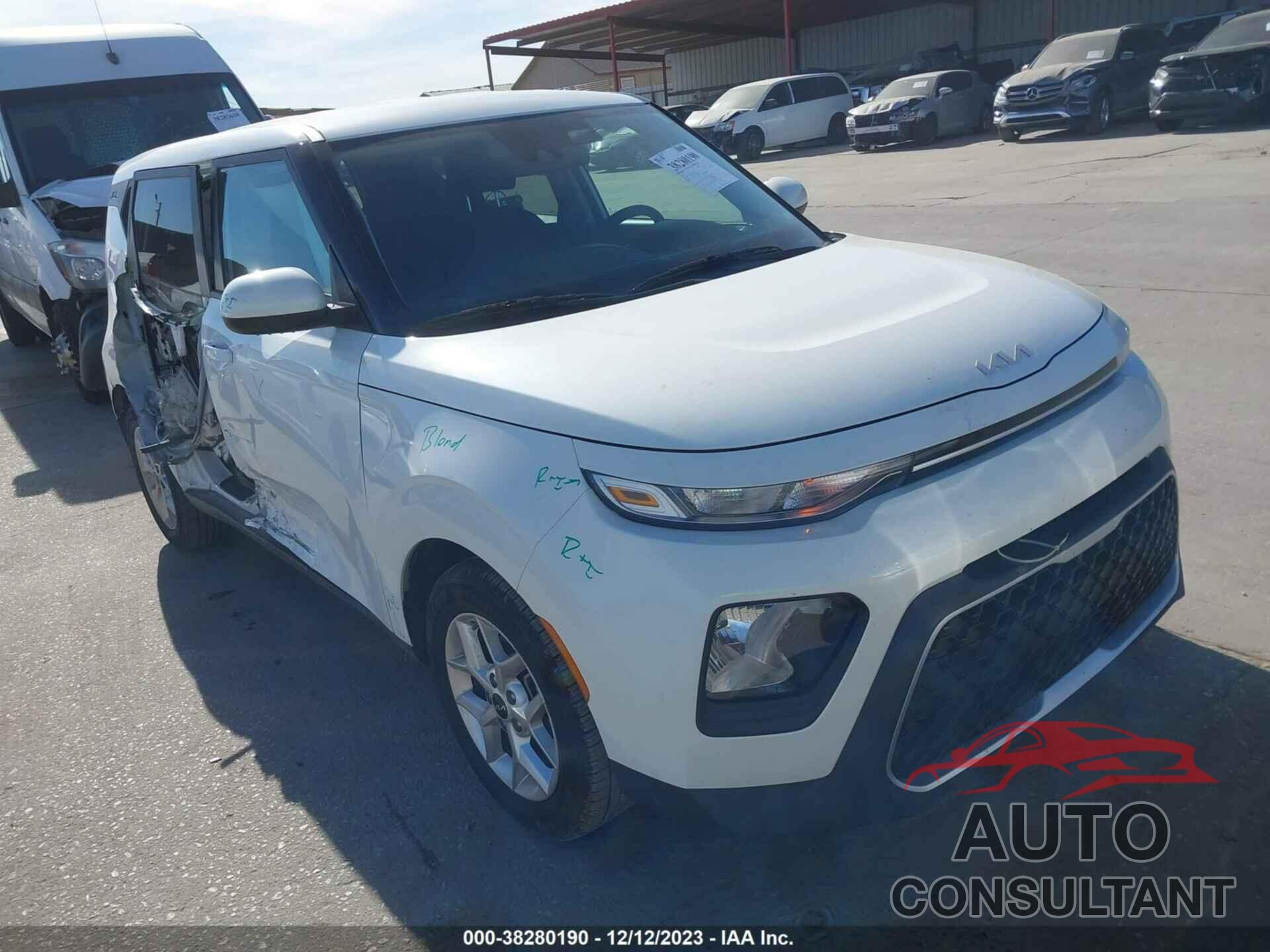 KIA SOUL 2022 - KNDJ23AU8N7803476