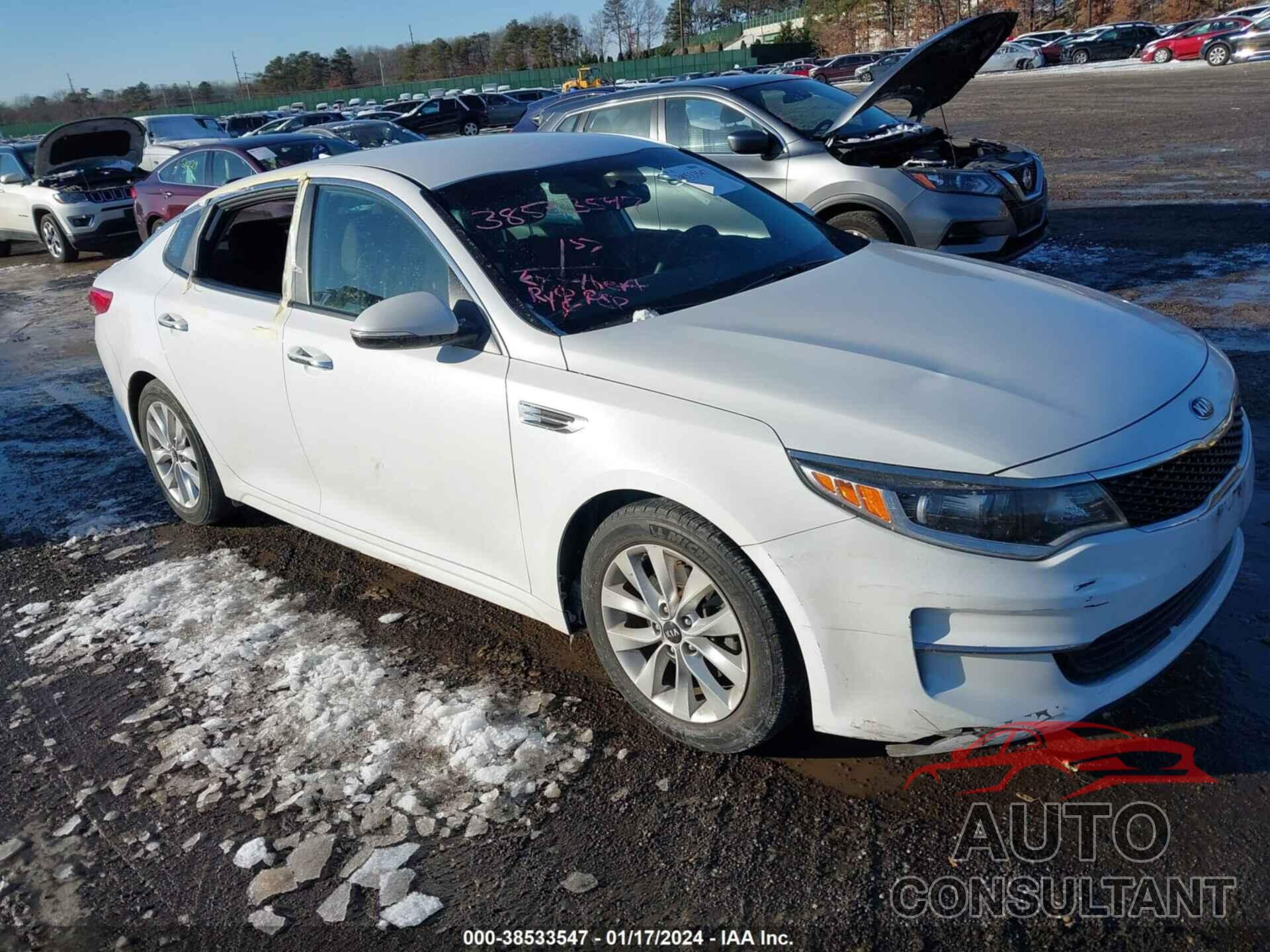 KIA OPTIMA 2016 - 5XXGT4L35GG044944