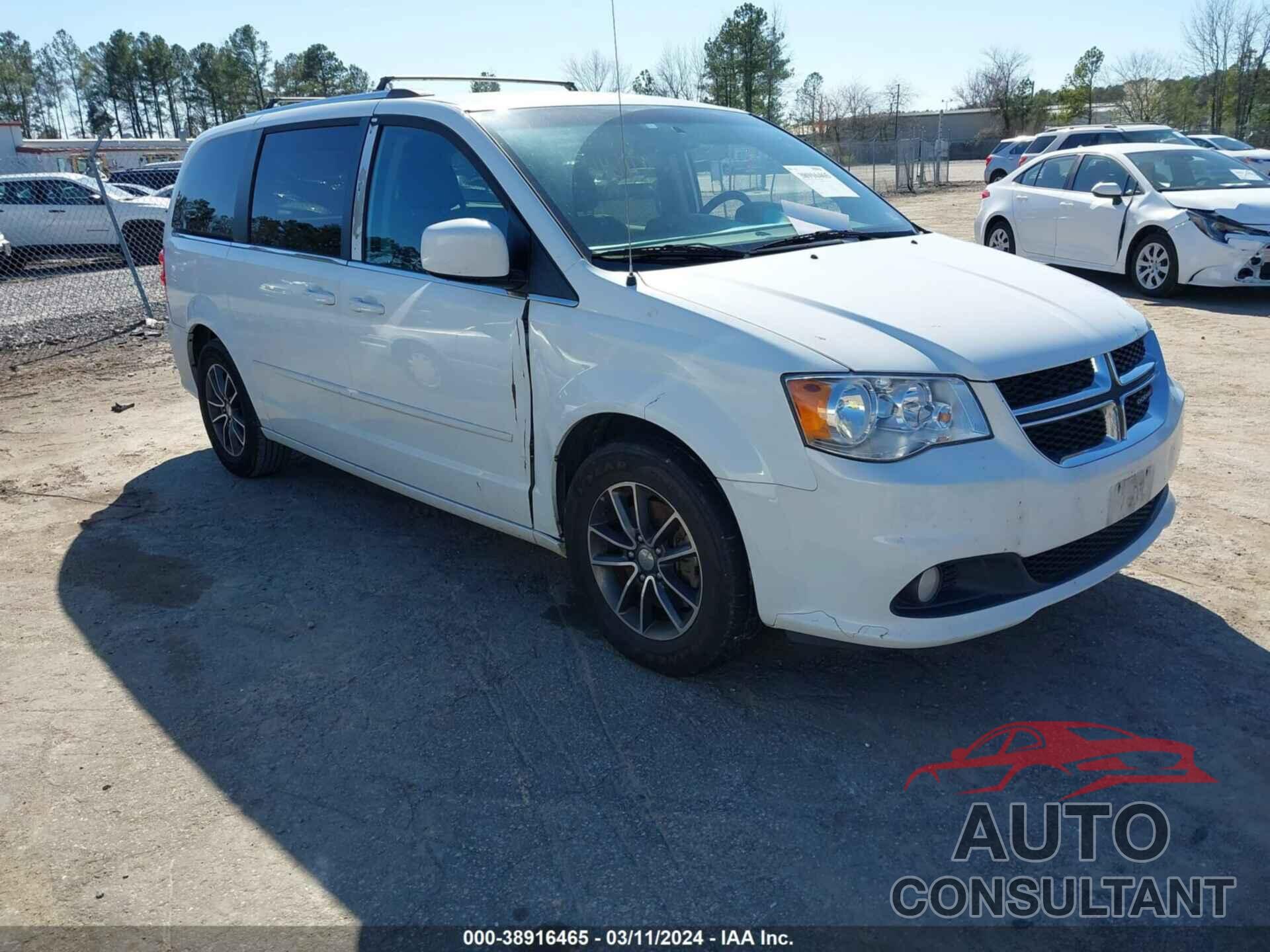 DODGE GRAND CARAVAN 2017 - 2C4RDGCG5HR580165