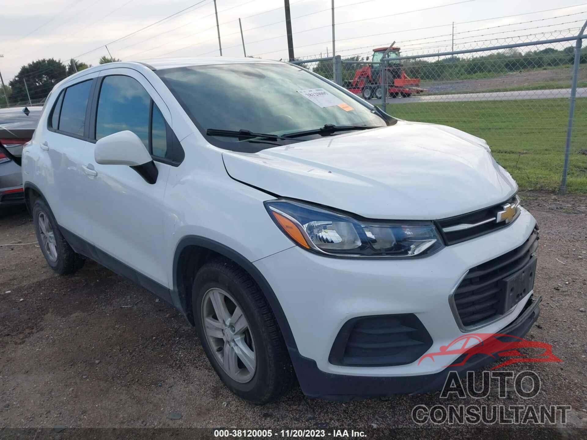 CHEVROLET TRAX 2020 - KL7CJKSBXLB060023