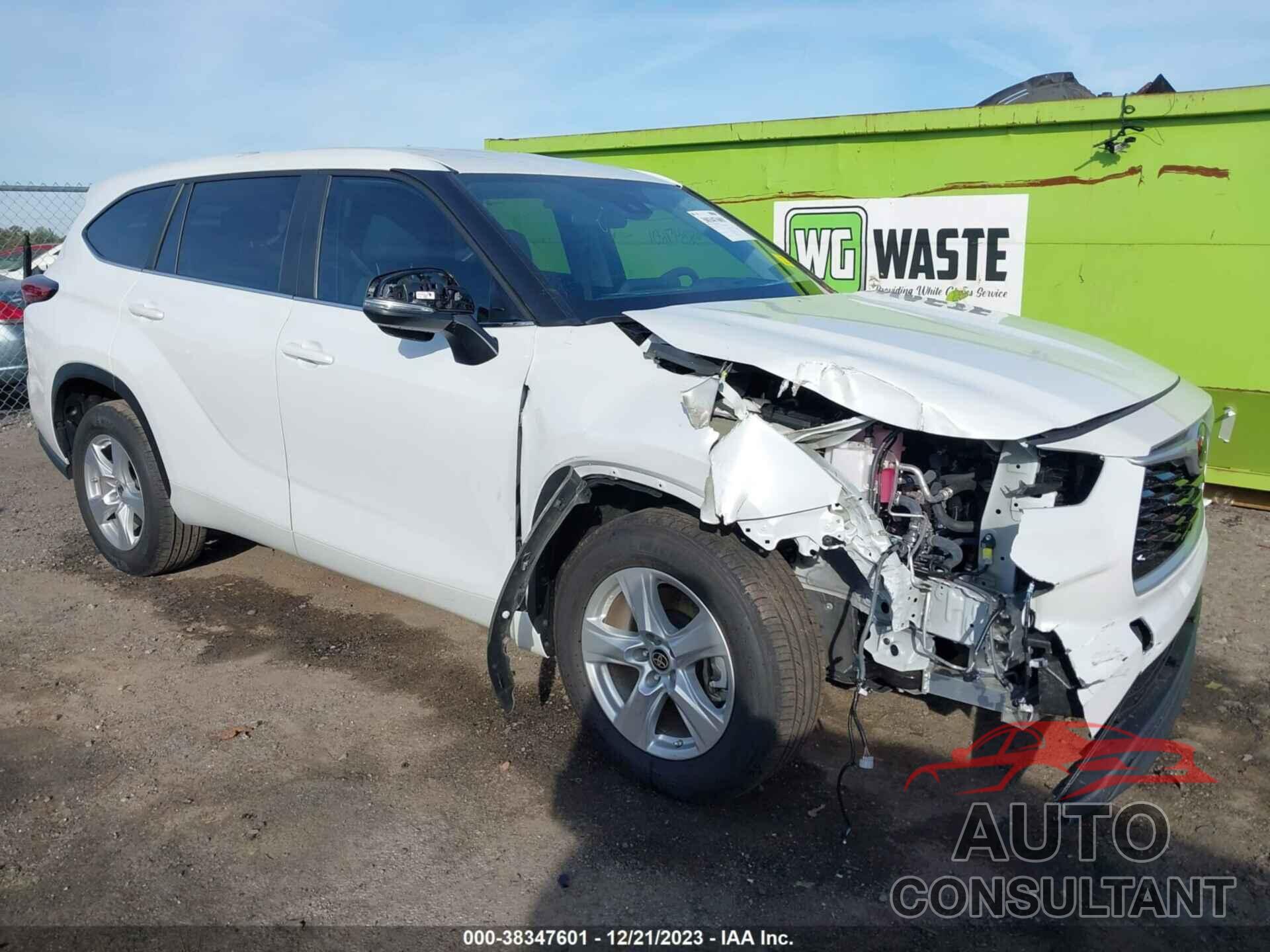 TOYOTA HIGHLANDER 2023 - 5TDKDRAH9PS041059