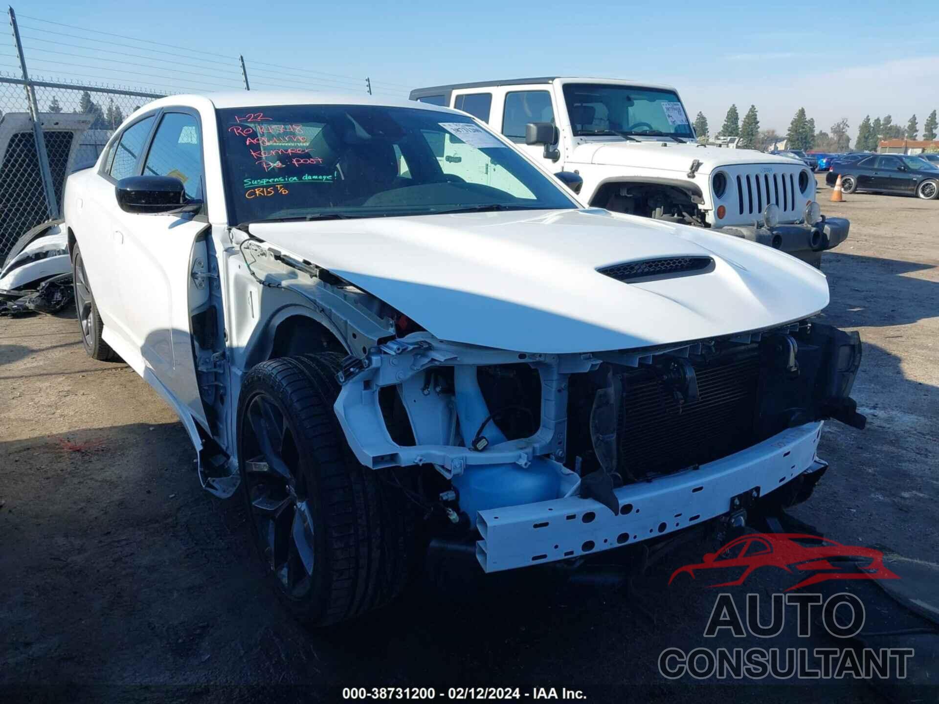 DODGE CHARGER 2023 - 2C3CDXHG1PH547381