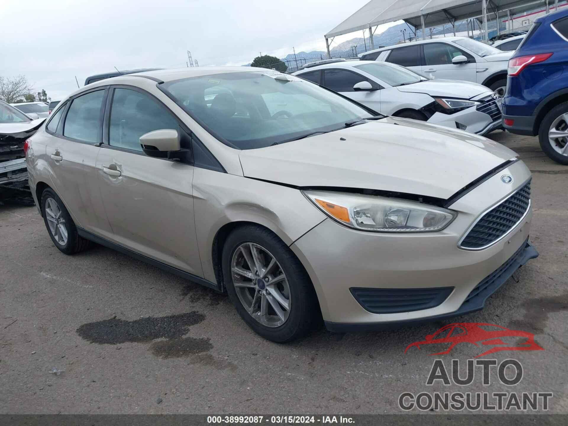 FORD FOCUS 2017 - 1FADP3F25HL268596